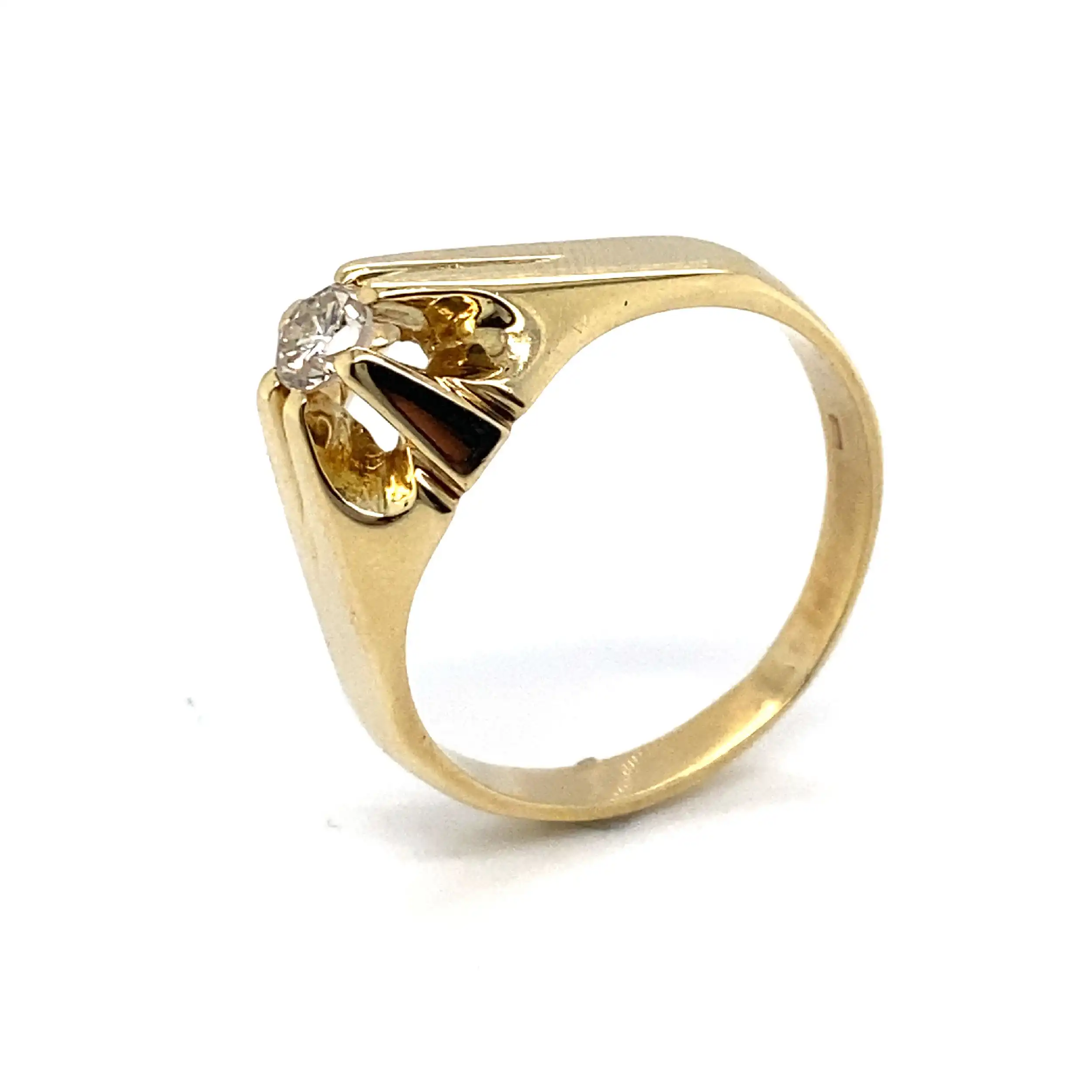 Ring mit Brillant Ring mit Brillant
