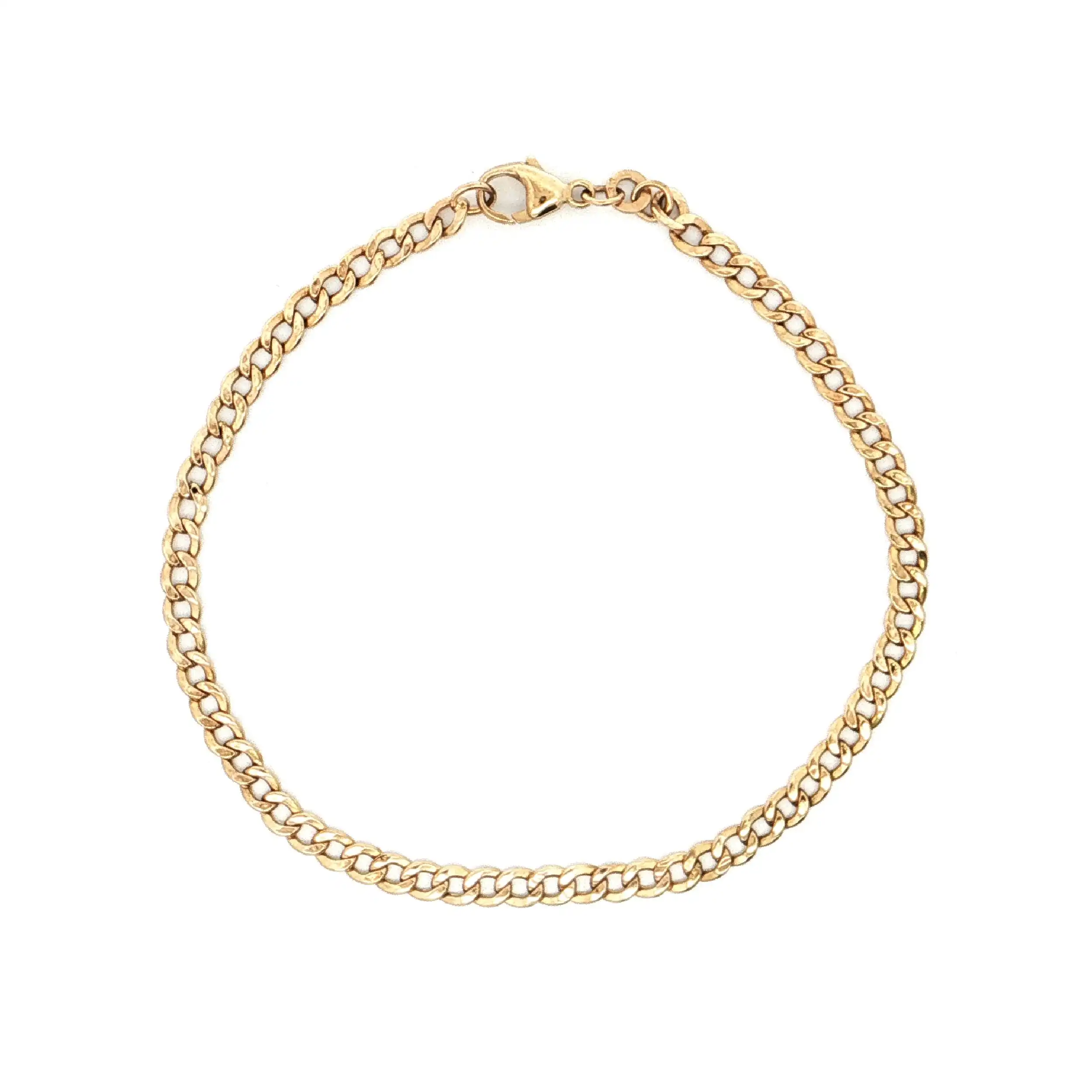 Panzerarmband Gelbgold
