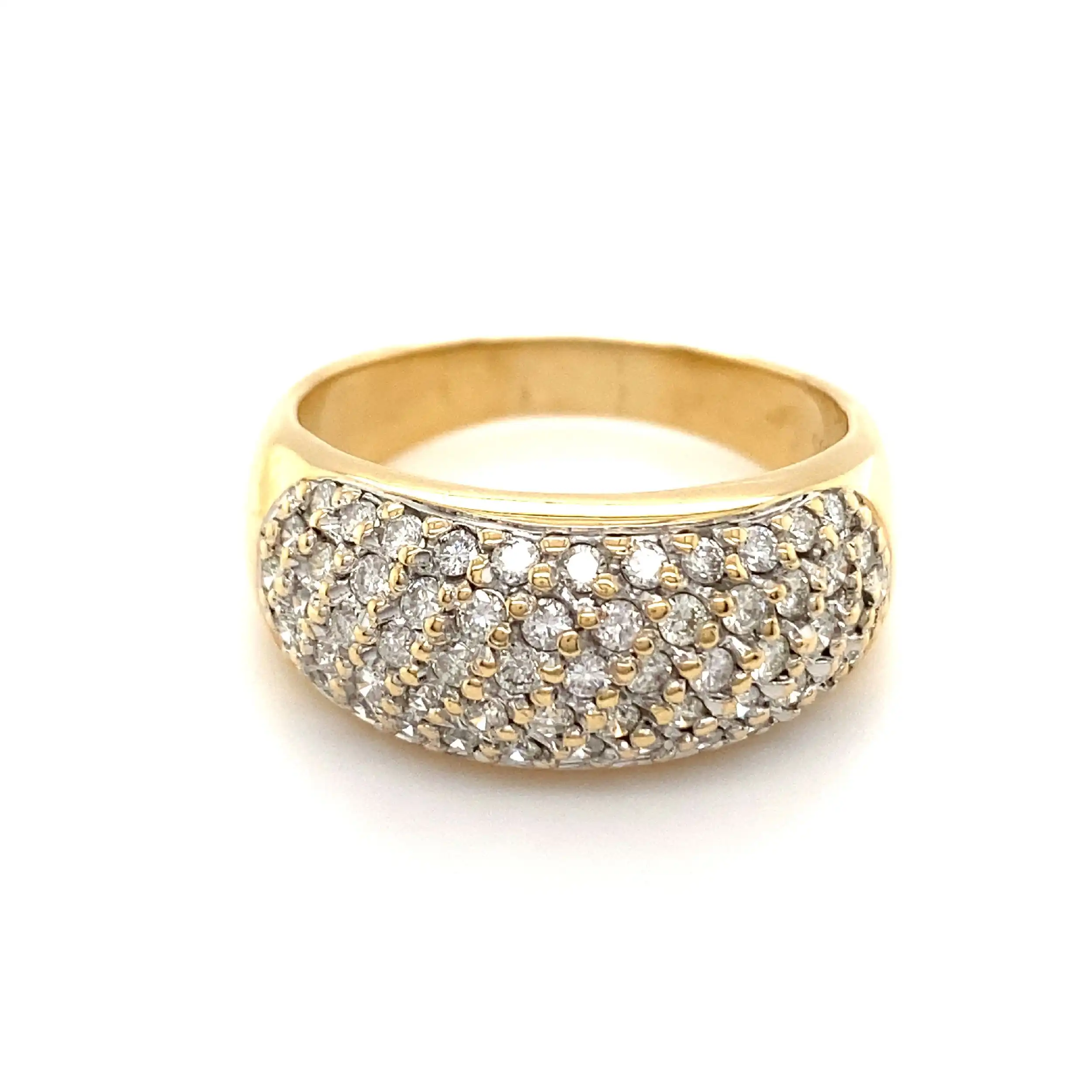 Ring Gelbgold mit Brillanten Ring Gelbgold mit Brillanten