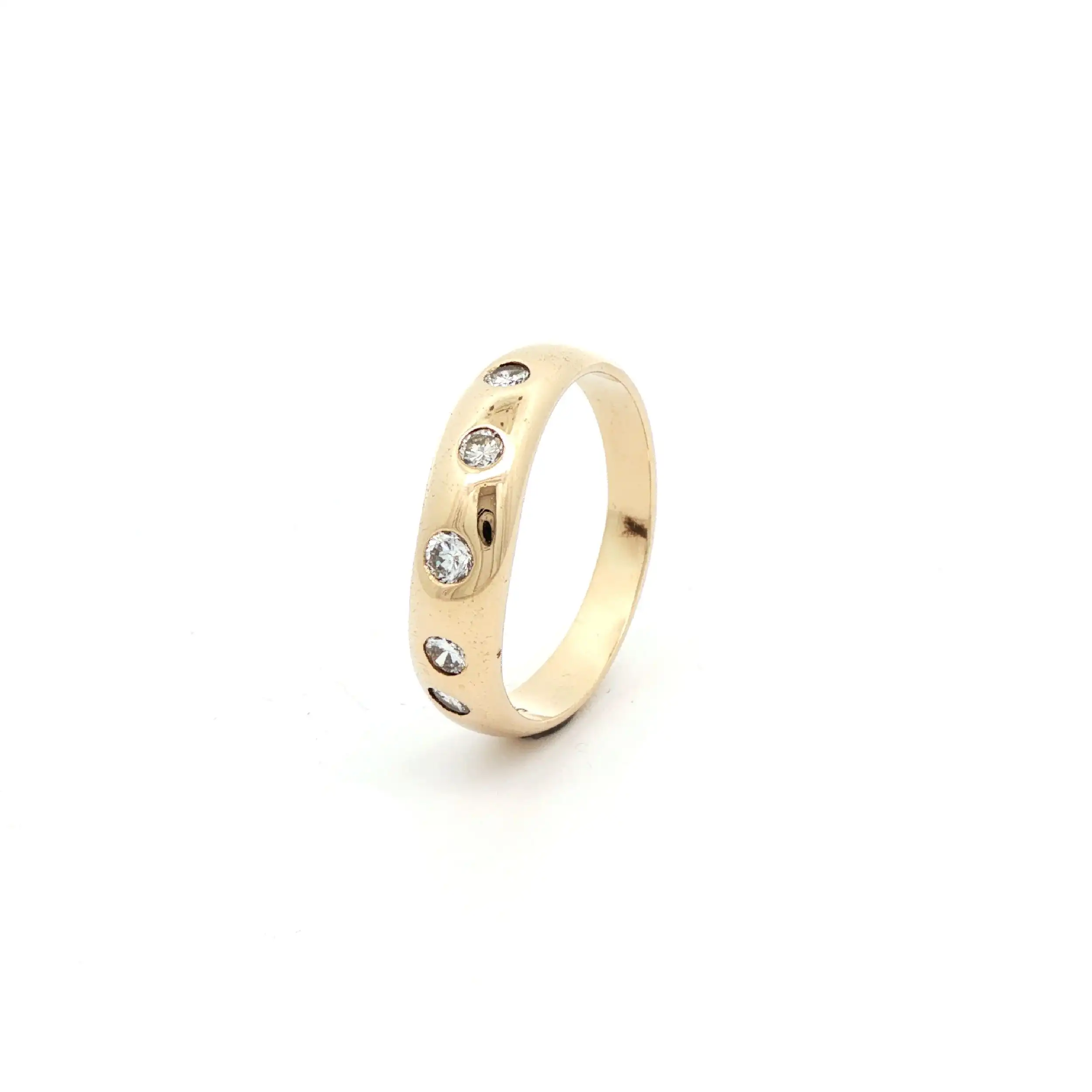 Ring Gelbgold mit Brillanten