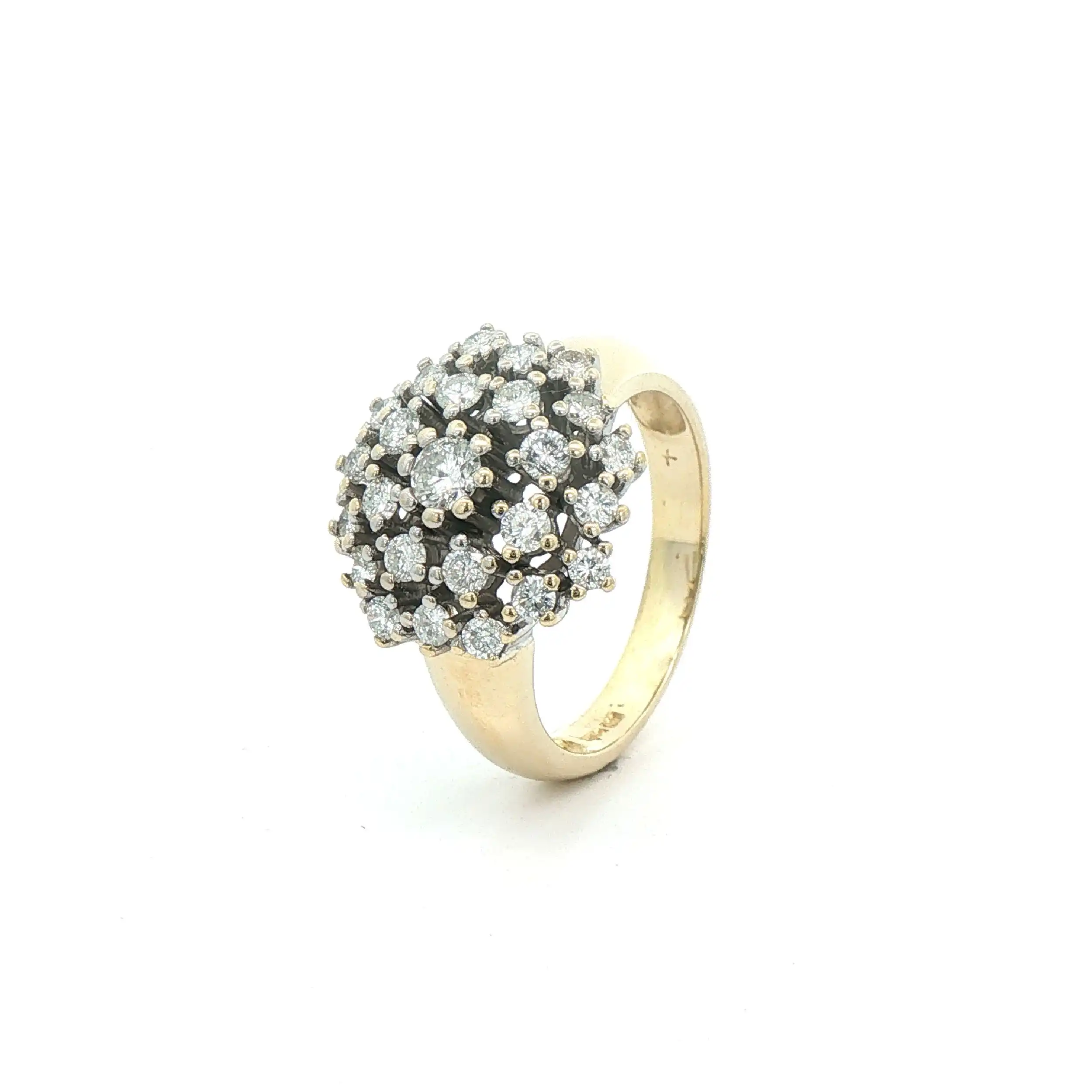 Ring Bicolor mit Brillanten Ring Bicolor mit Brillanten