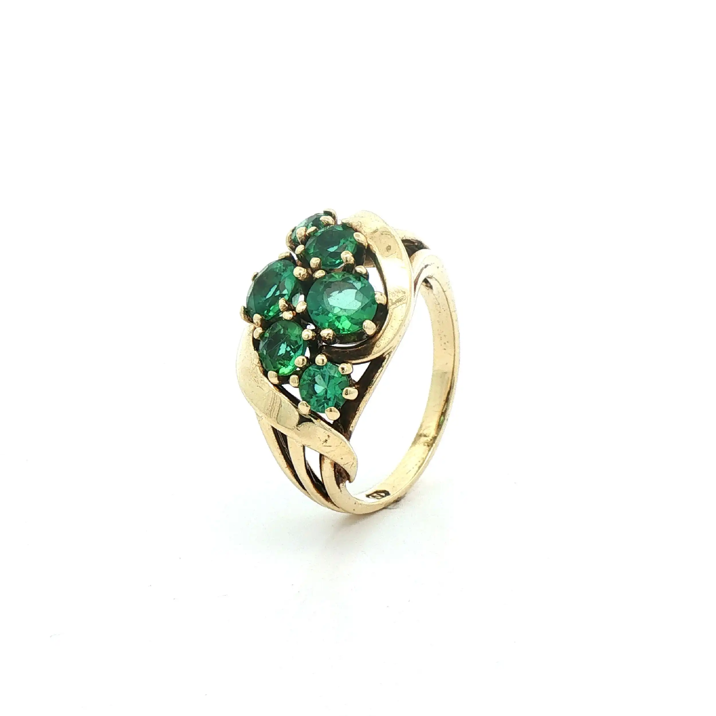 Ring Gelbgold mit Turmalin