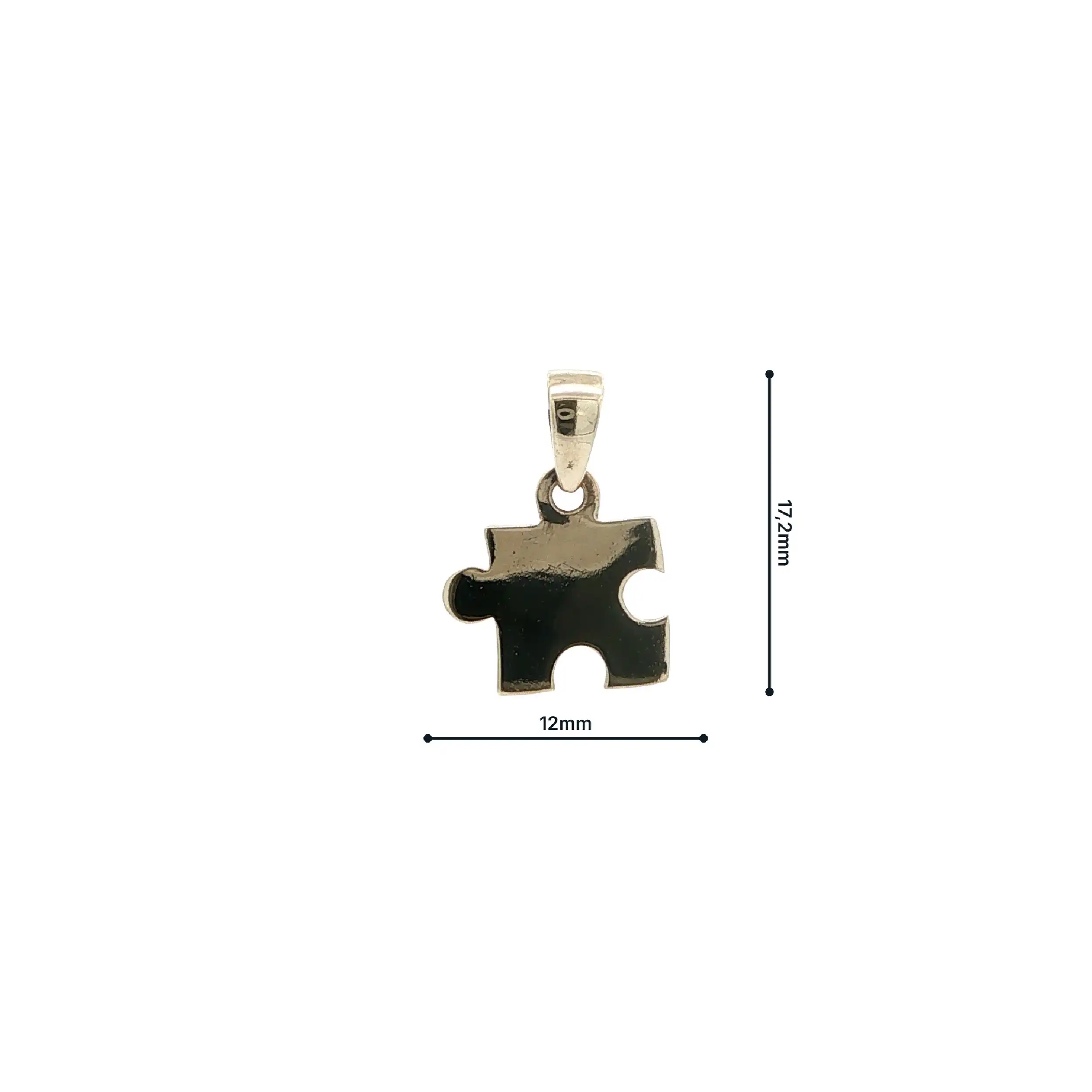 Anhänger Gelbgold Puzzle