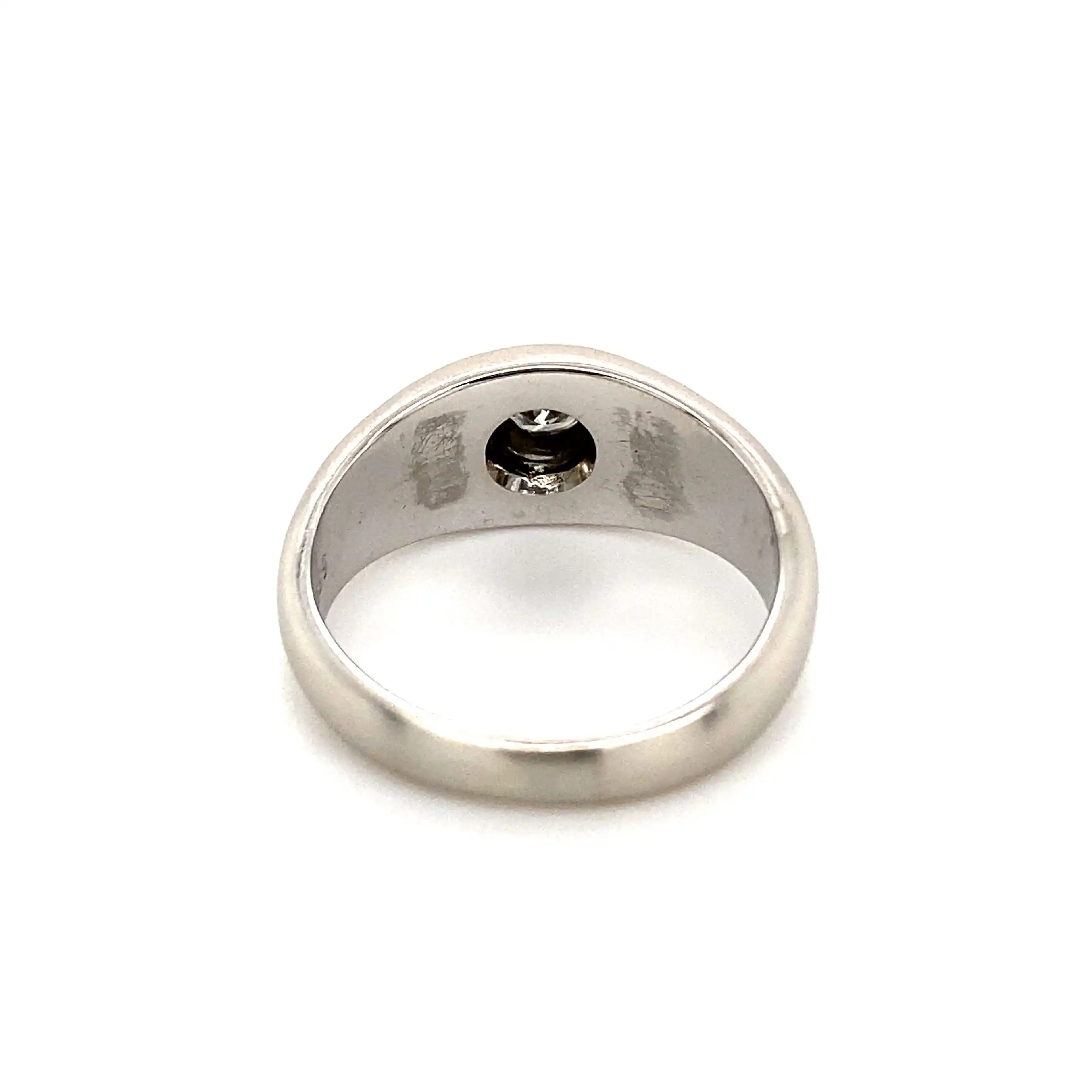 Ring Weißgold mit Brillant Ring Weißgold mit Brillant