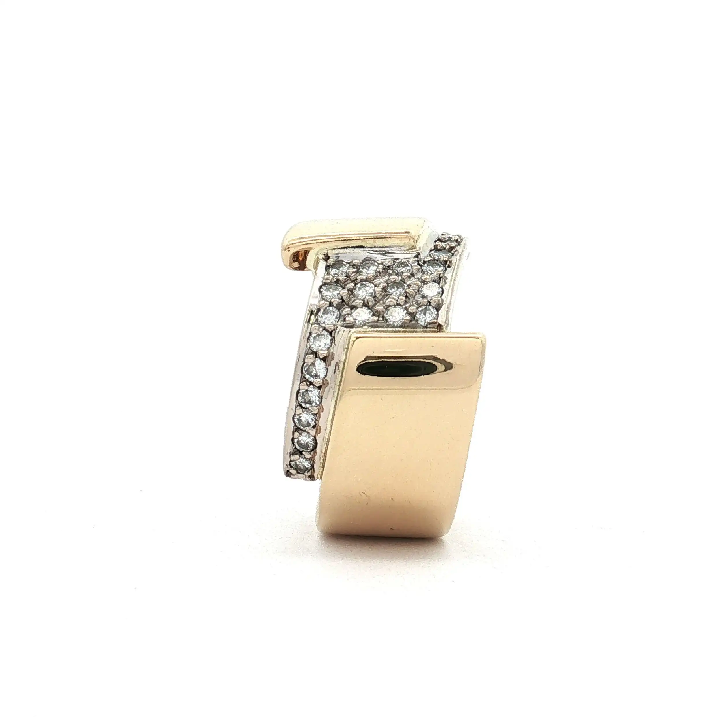 Ring Bicolor mit Brillanten Ring Bicolor mit Brillanten