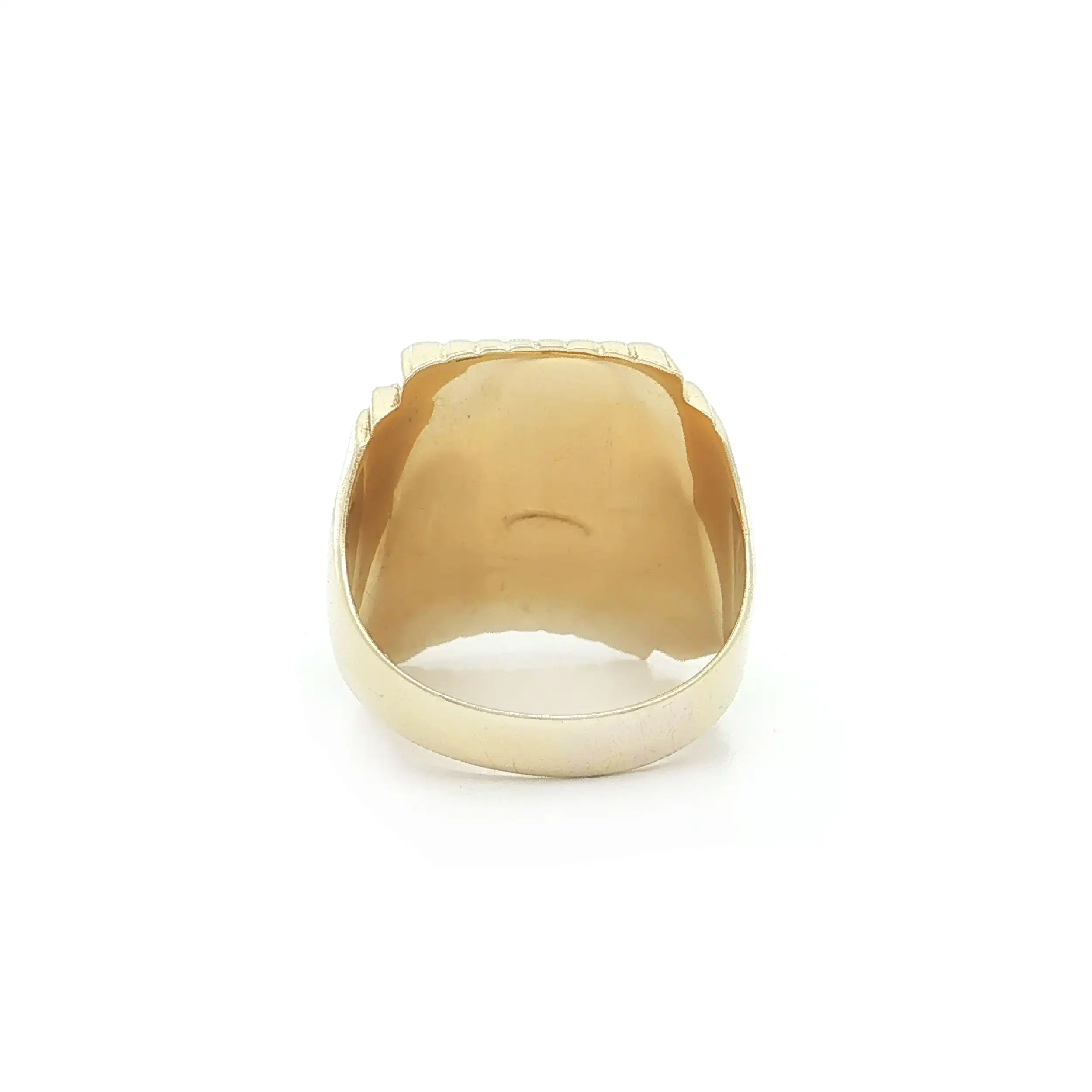 Ring Gelbgold mit Onyx und Brillant Ring Gelbgold mit Onyx und Brillant