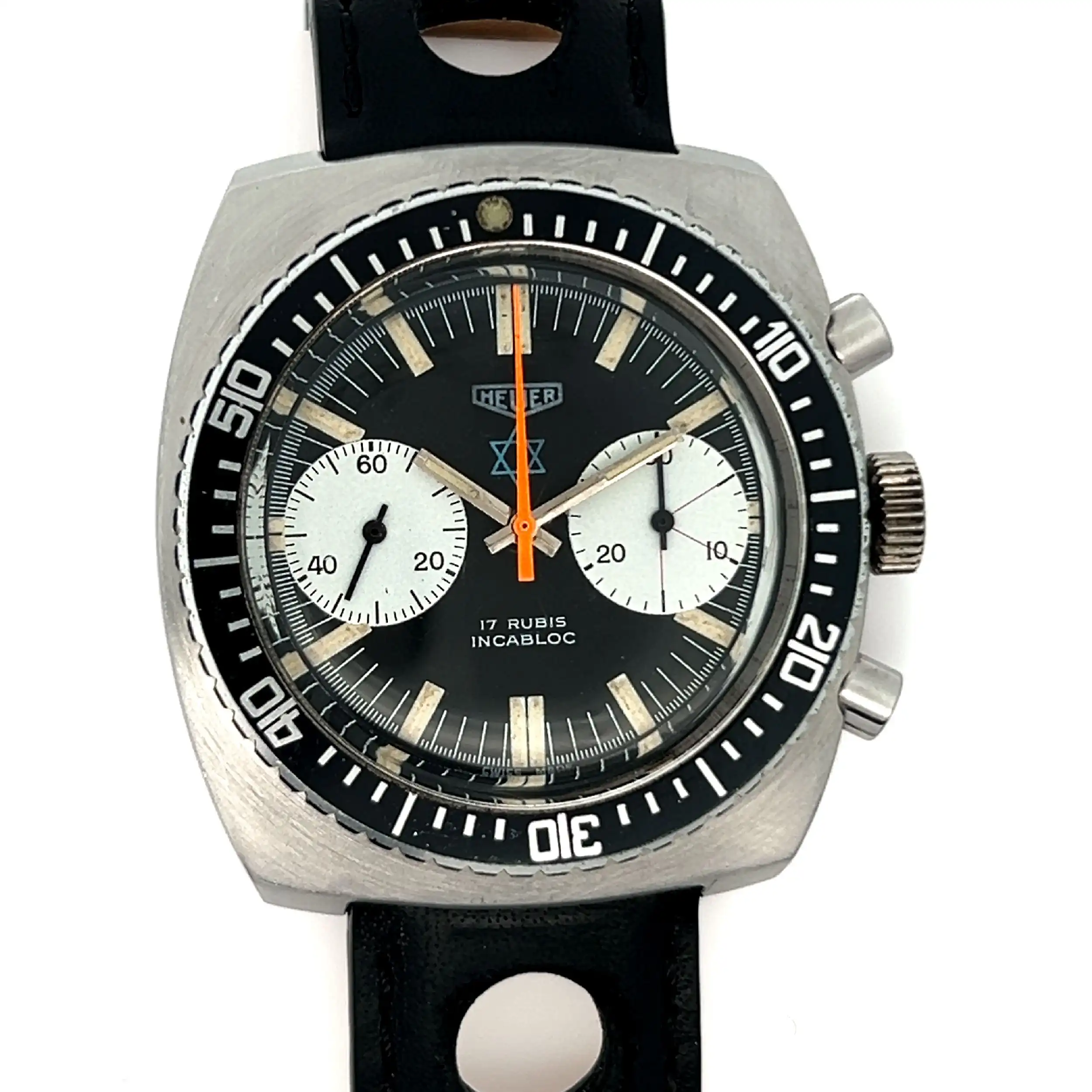 Herrenuhr Heuer Ref. M1977 Vintage Israelische Luftwaffe cal. 7733