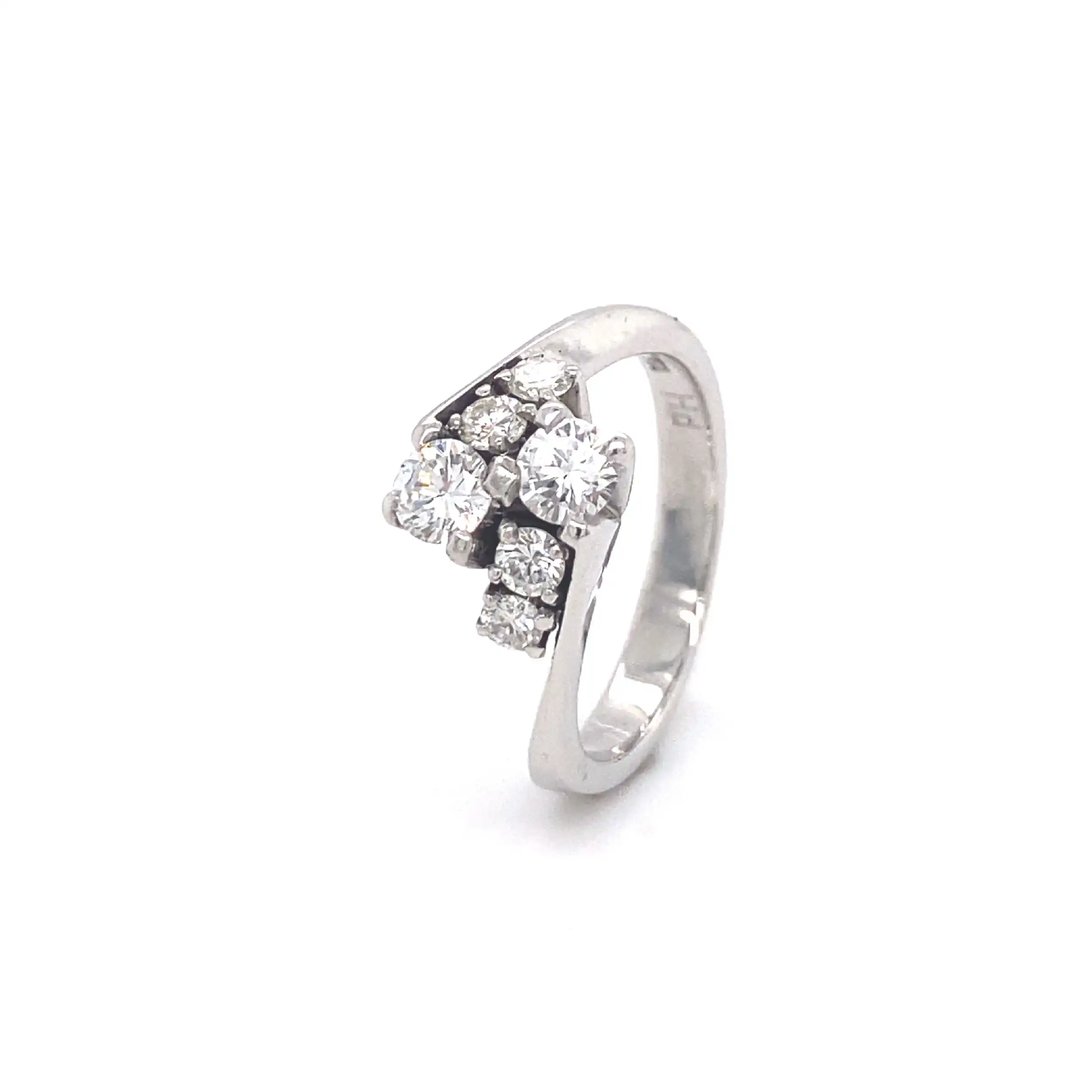 Ring Weißgold mit Brillanten