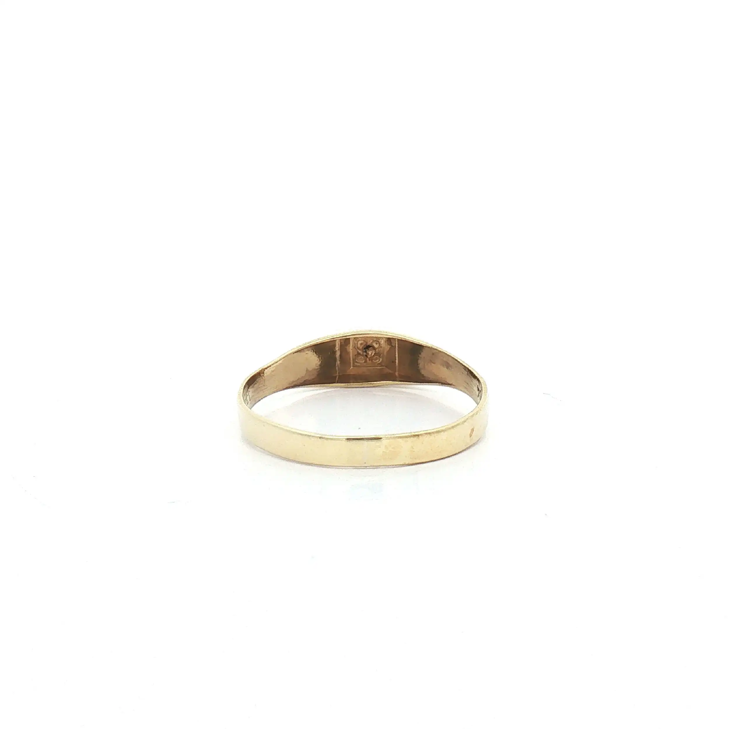 Ring Gelbgold mit Diamant