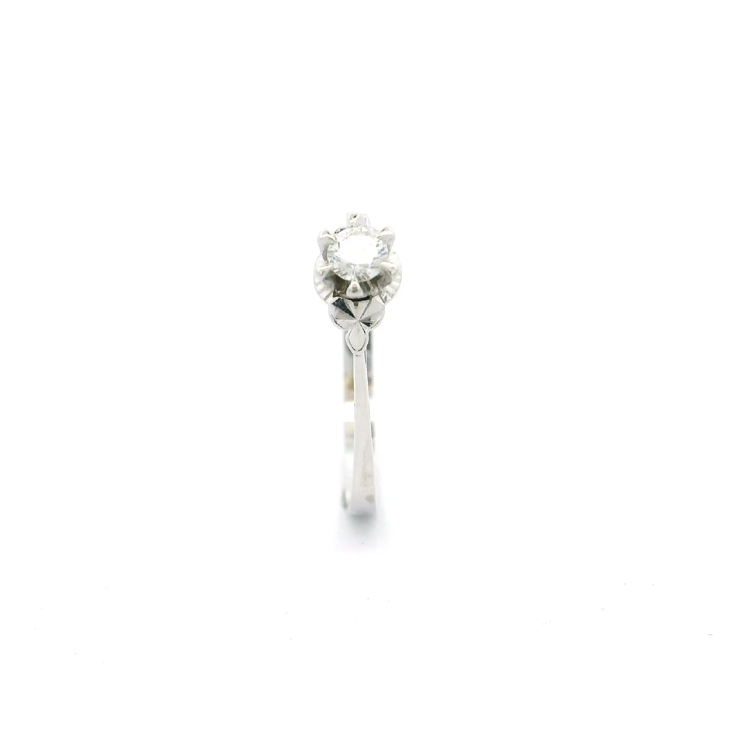 Ring Weißgold mit Brillant