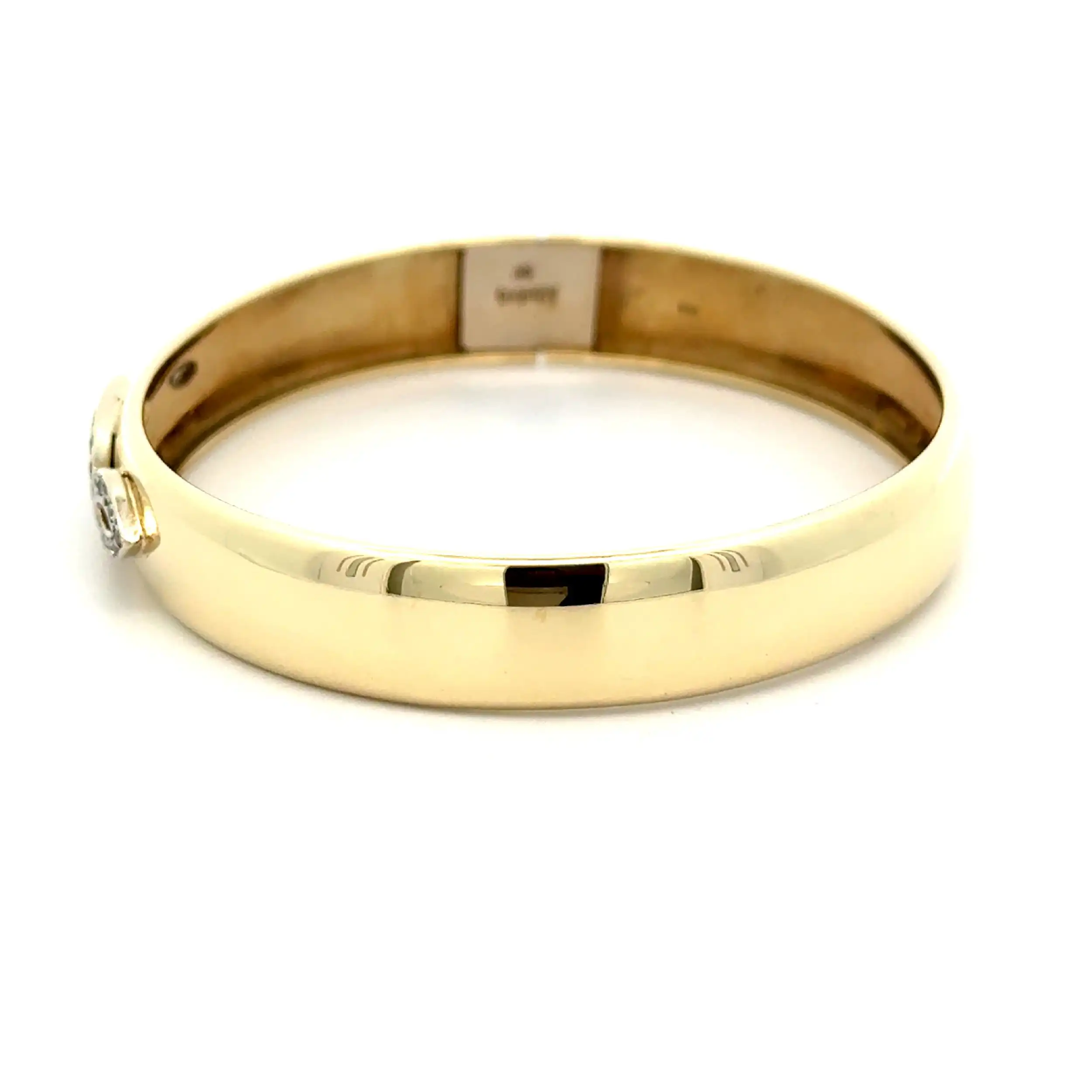 Armreif Gelbgold mit Zirkonia