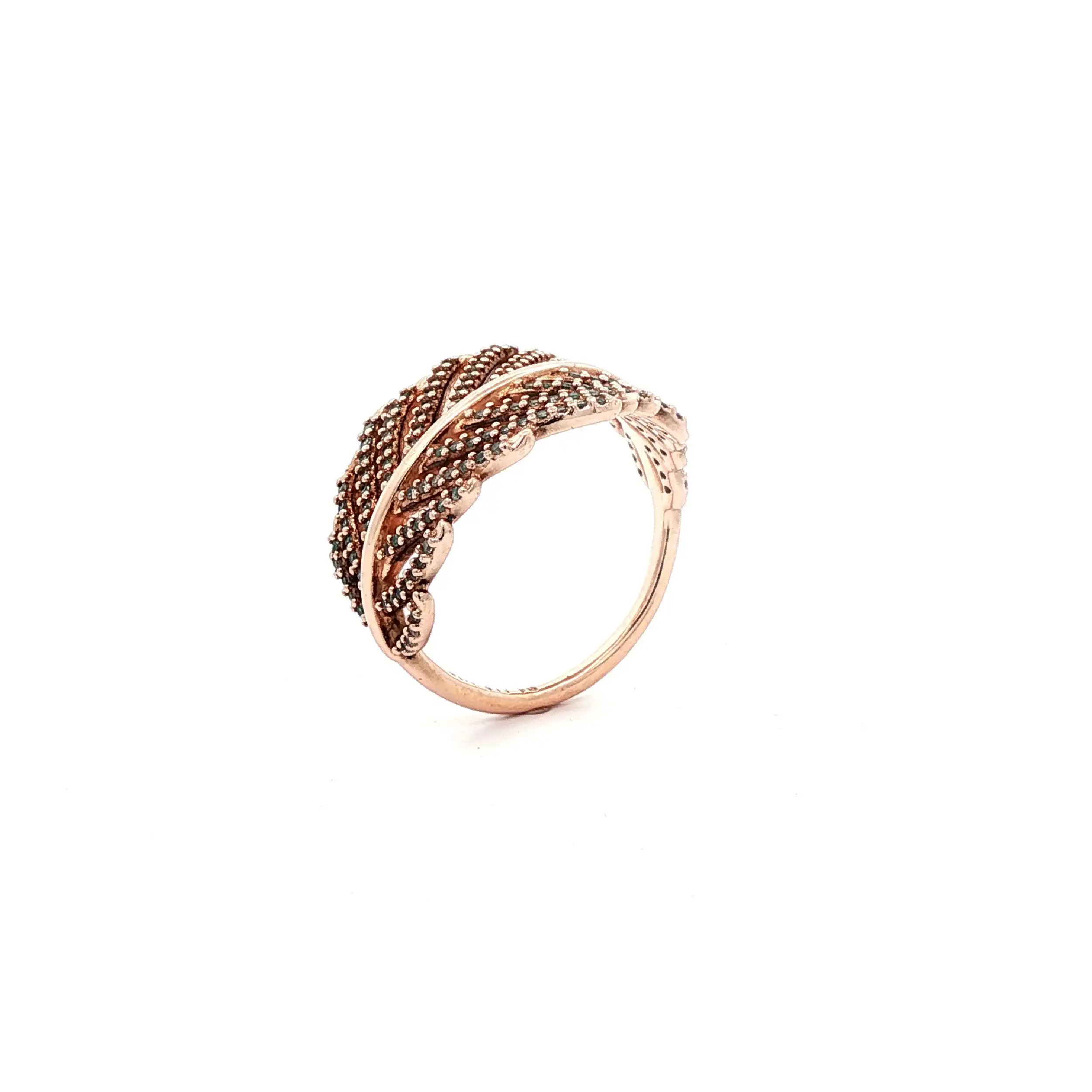 Pandora Metall Rosévergoldet Ring "Anillo" mit Similis Pandora Metall Rosévergoldet Ring "Anillo" mit Similis