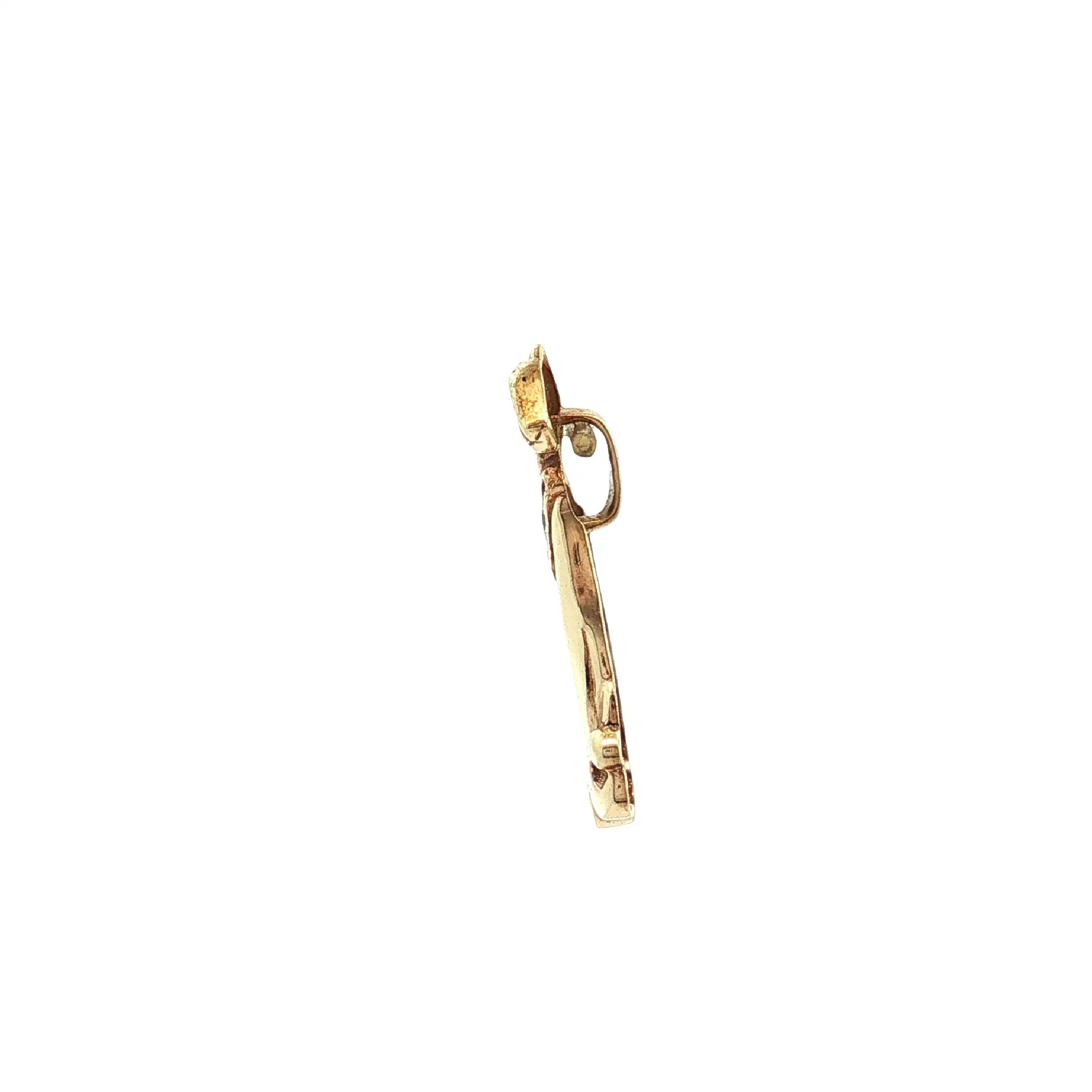 Anhänger Panther Gelbgold mit Zirkonia Anhänger Panther Gelbgold mit Zirkonia