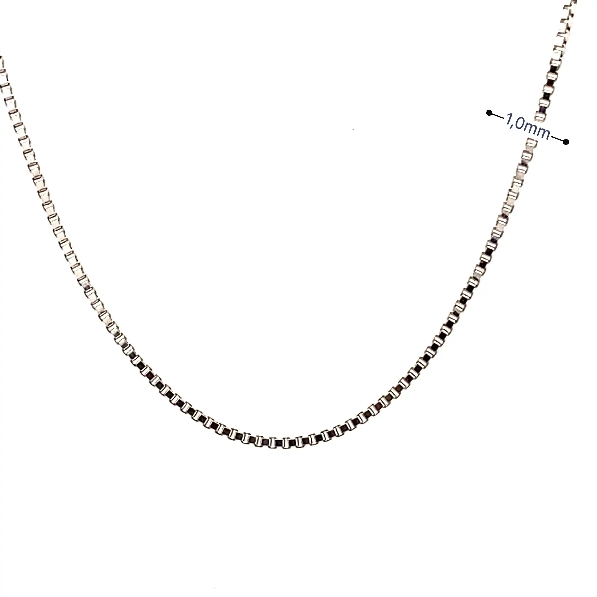 Venezianerkette Weißgold Venezianerkette Weißgold