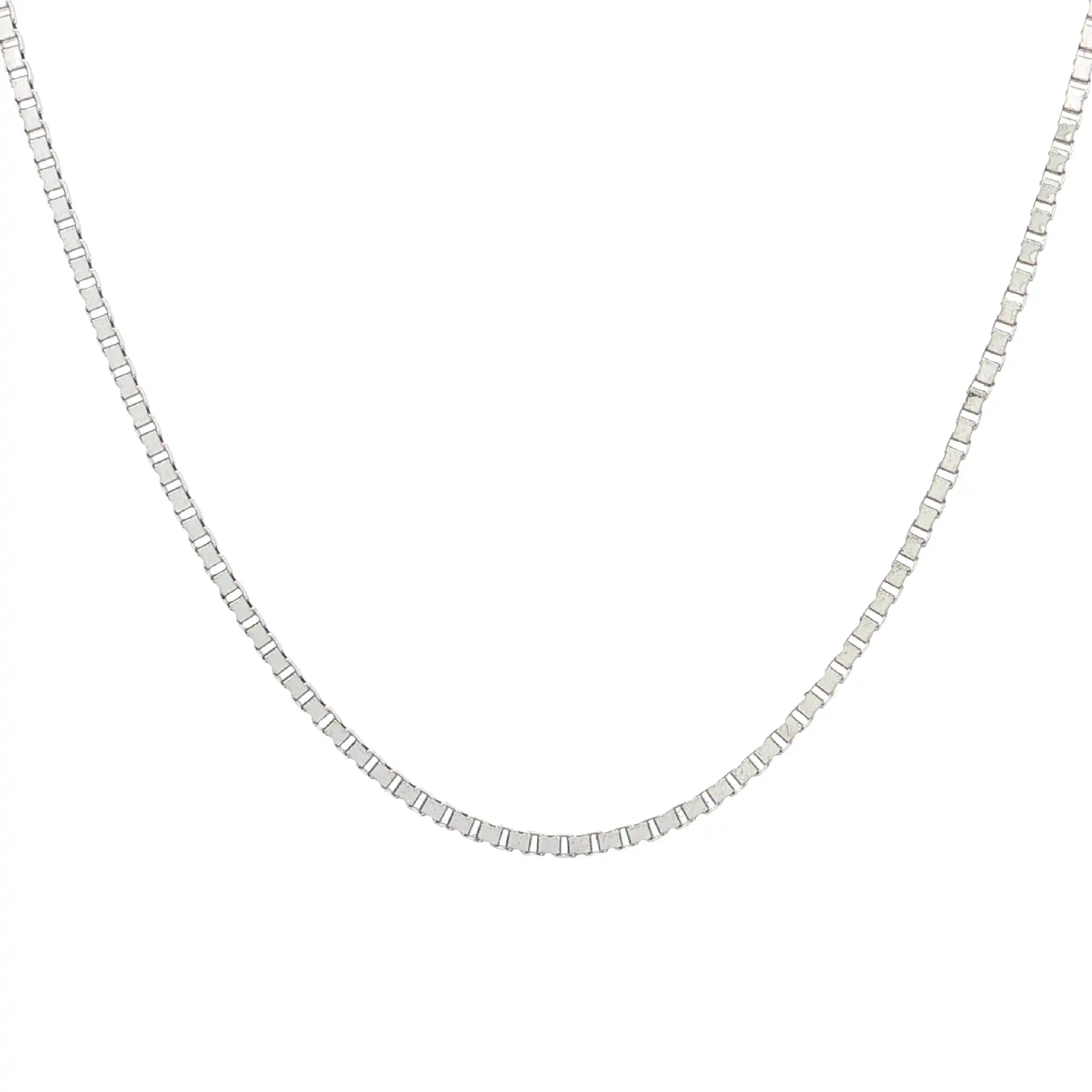 Venezianerkette Weißgold