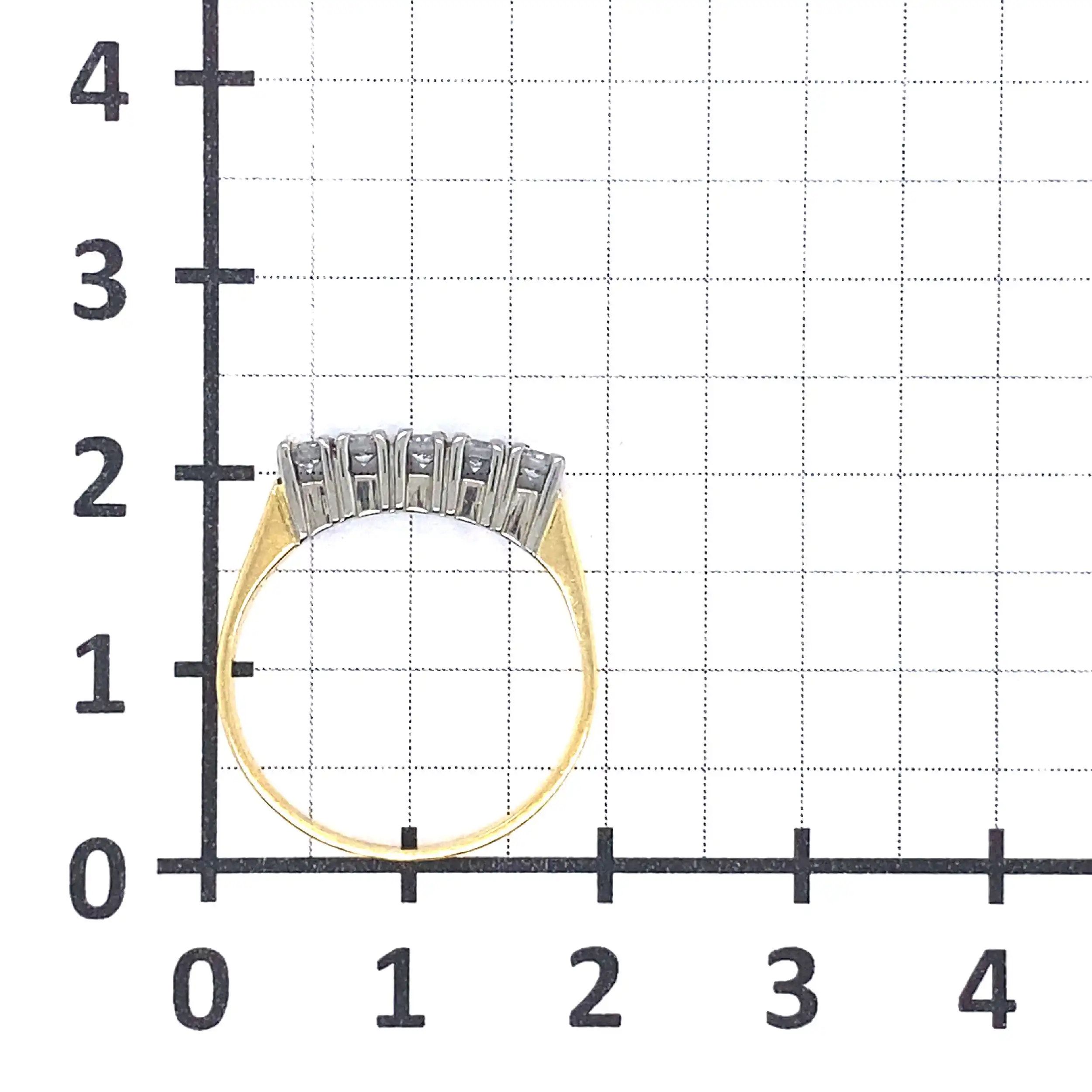 Ring Bicolor mit Brillanten Ring Bicolor mit Brillanten