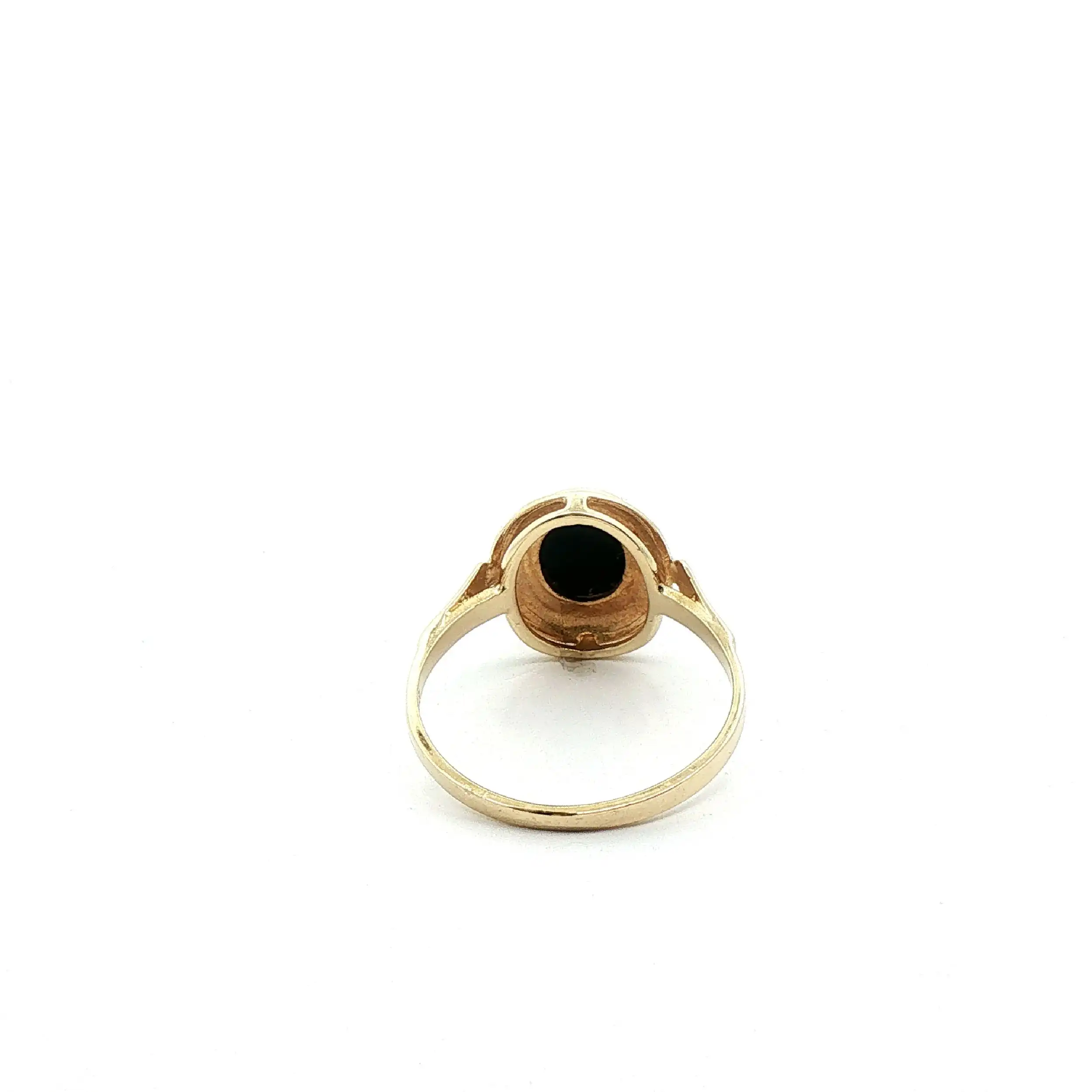 Ring Gelbgold mit Opal Triplette