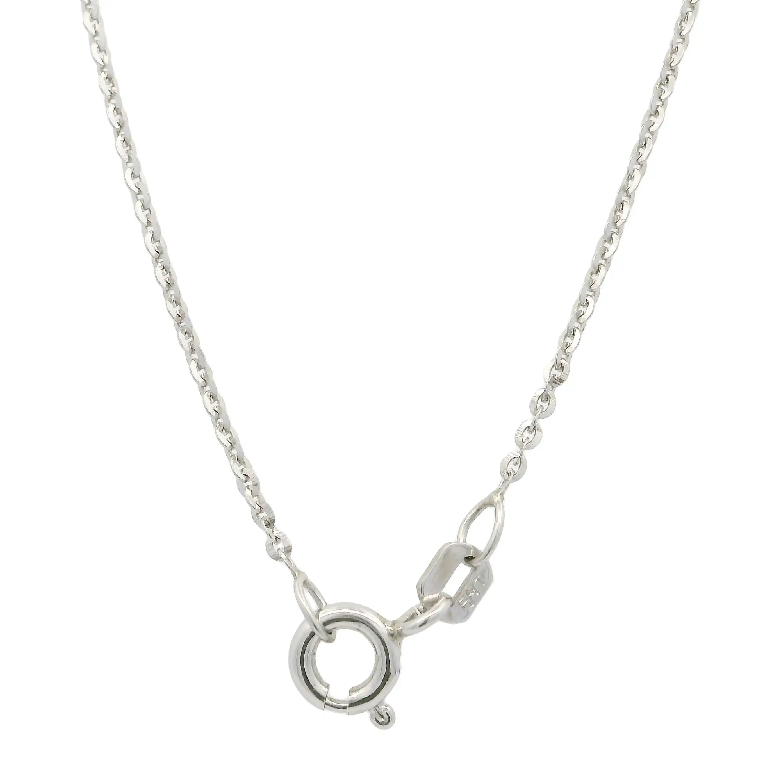 Collier Silber mit Hexagonalem Anhänger & Zirkonia Collier Silber mit Hexagonalem Anhänger & Zirkonia