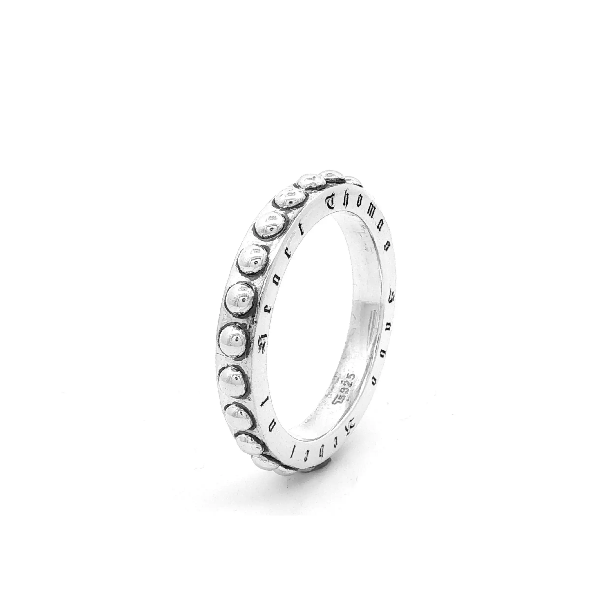 Ring Silber Thomas Sabo "Rebel at Heart" Nieten-Optik Ring Silber Thomas Sabo "Rebel at Heart" Nieten-Optik