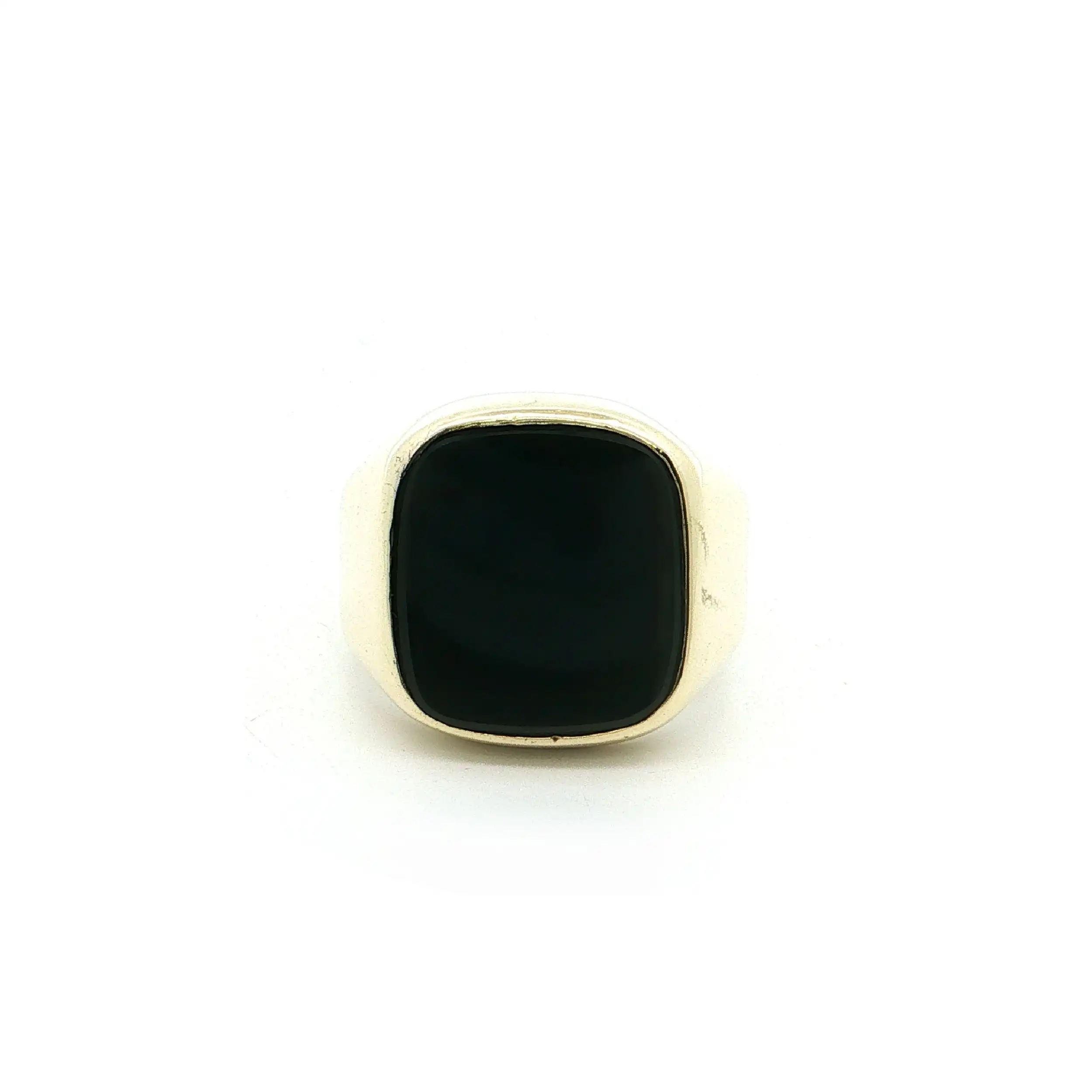 Ring Gelbgold mit Onyx