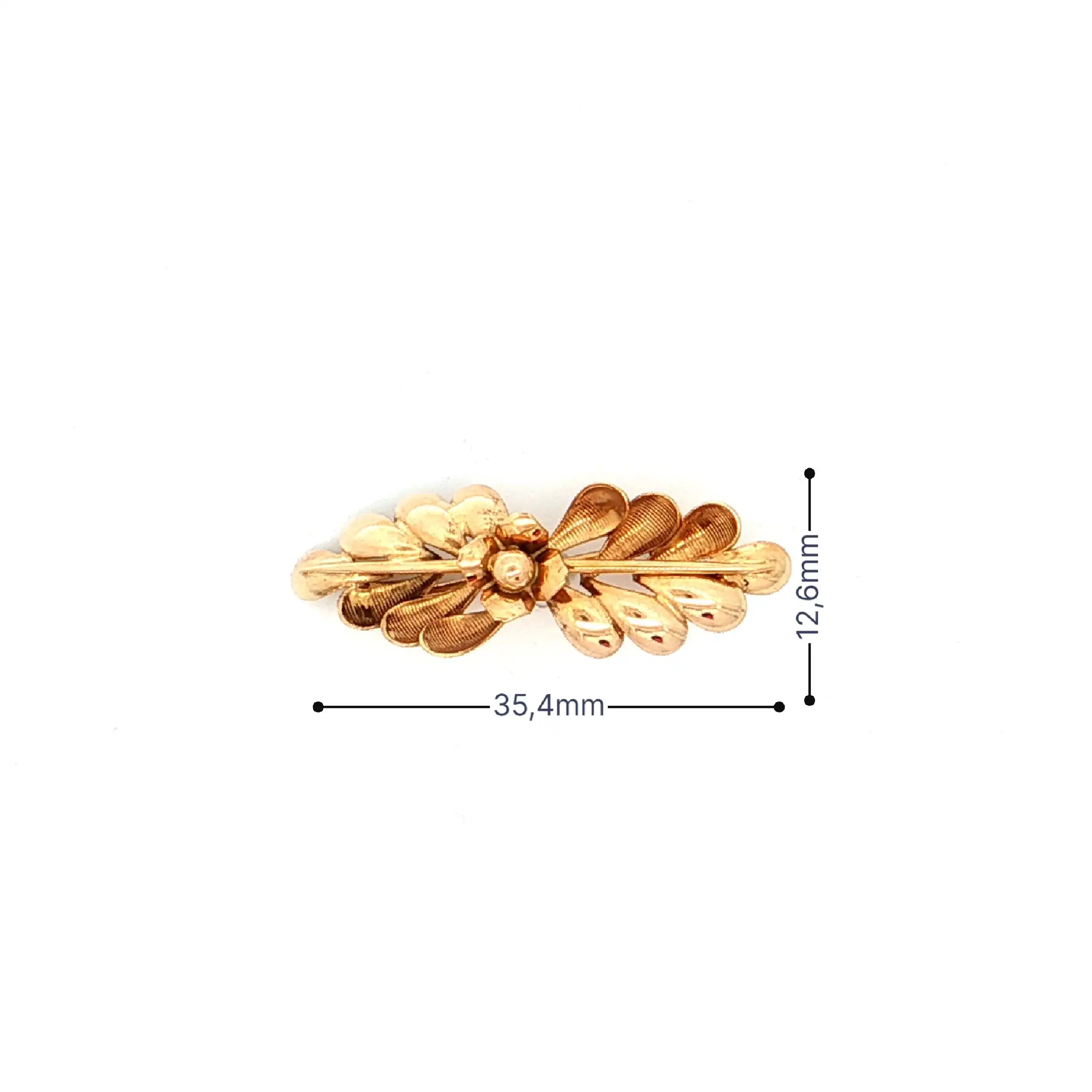 Brosche Rotgold Brosche Rotgold