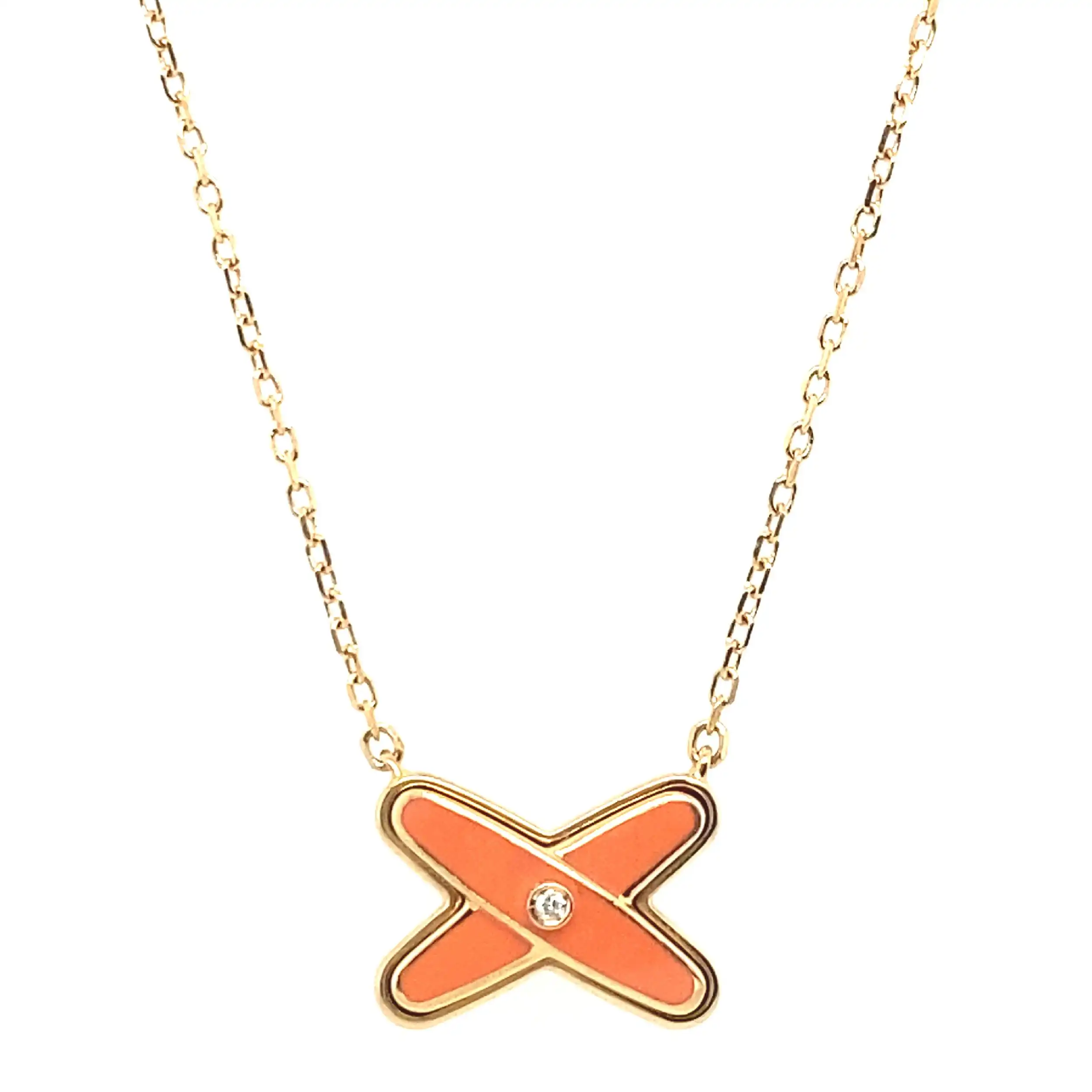 Kette Roségold von Chaumet Liens mit Brillant Kette Roségold von Chaumet Liens mit Brillant