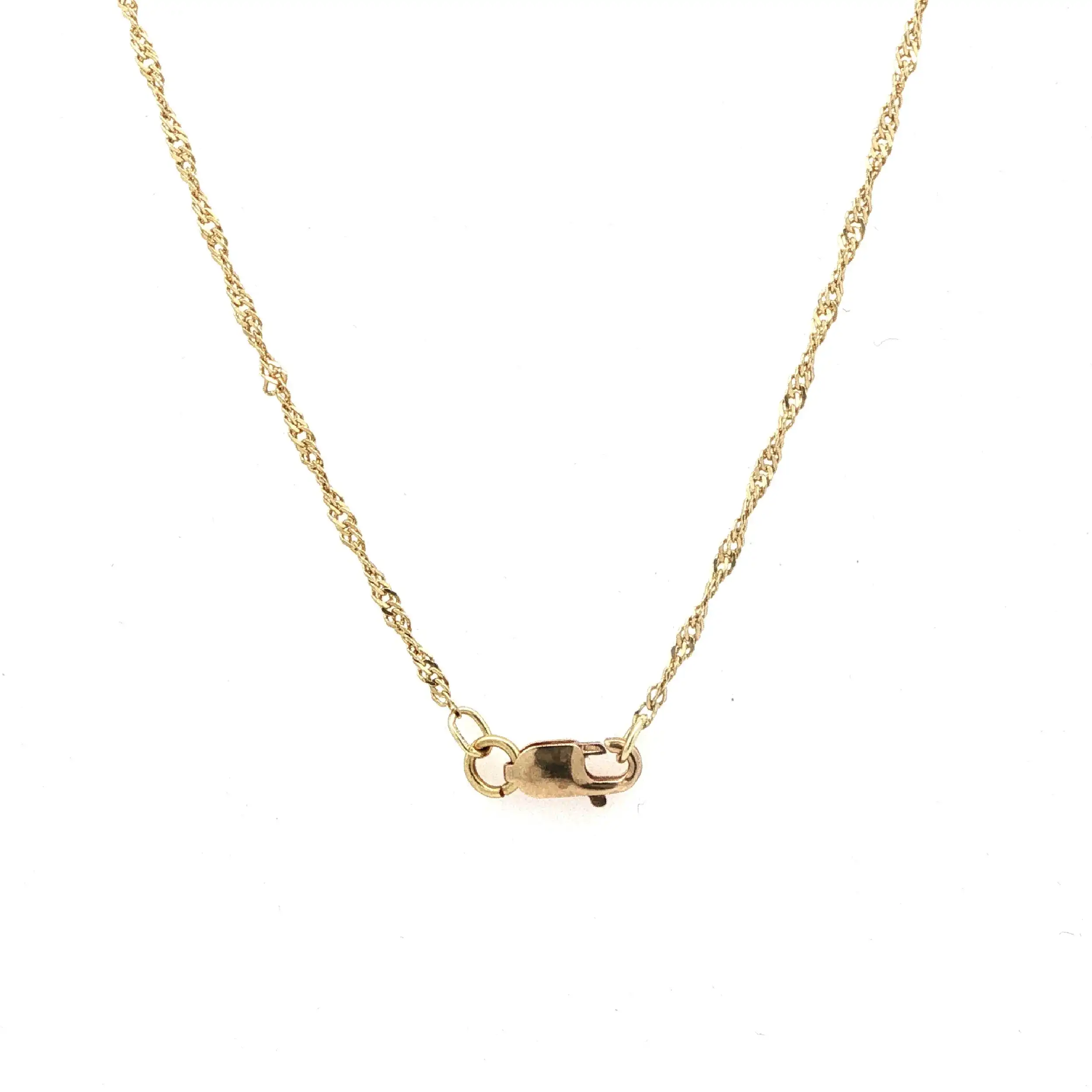 Kette Gelbgold gedreht