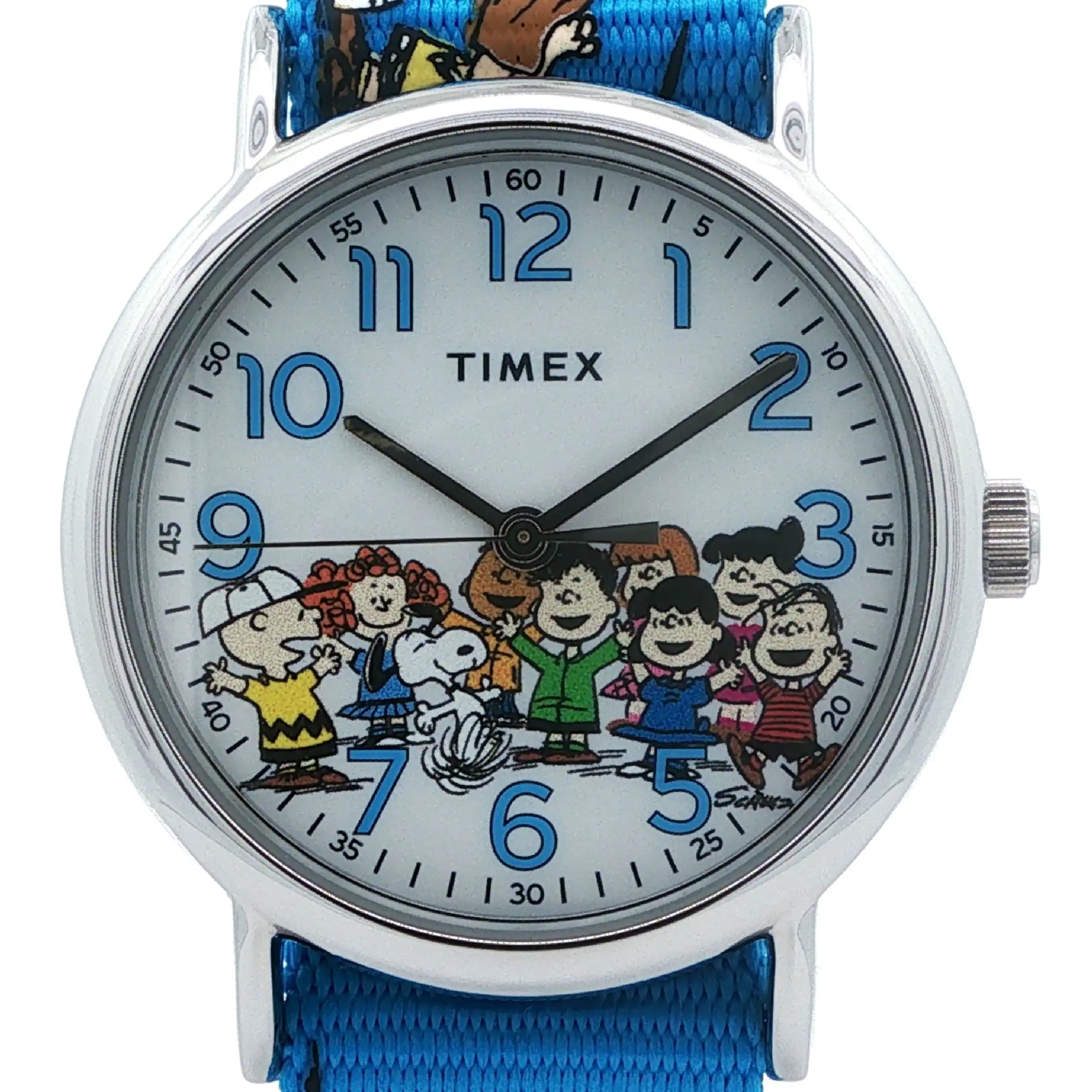 Damenuhr Timex Weekender Peranuts Gang's All Here Damenuhr Timex Weekender Peranuts Gang's All Here