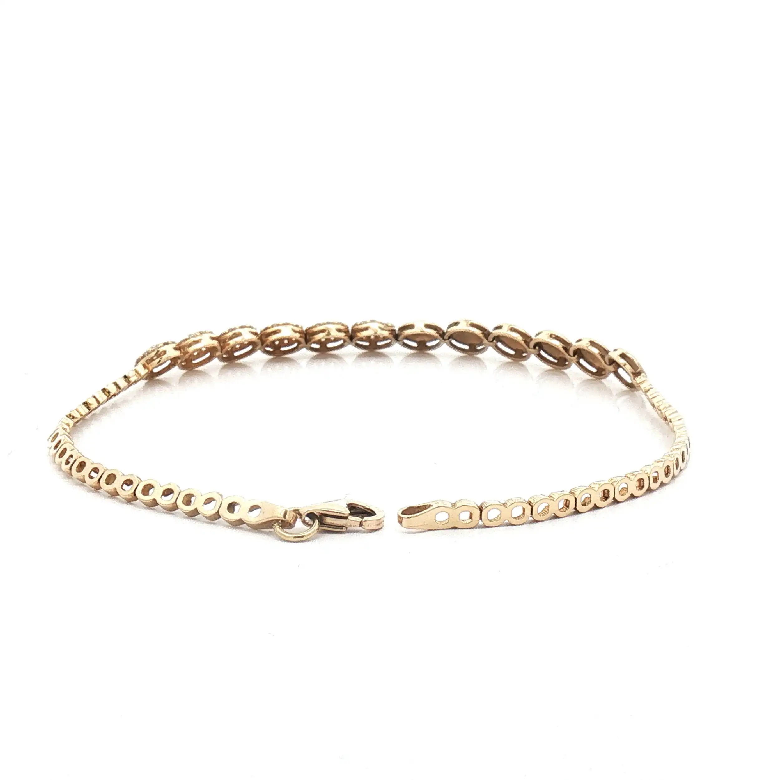 Armband Gelbgold mit Zirkonia