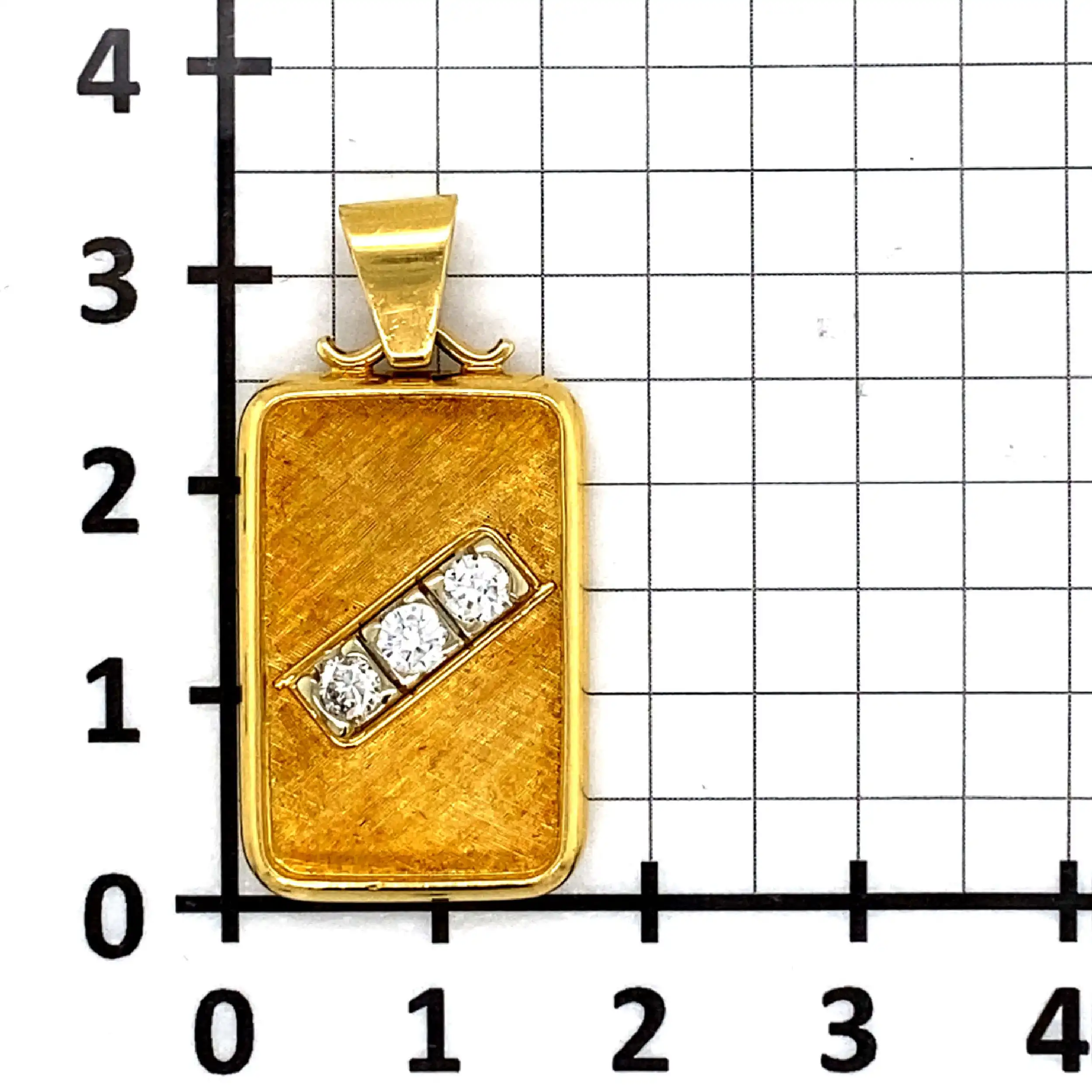 Anhänger Gelbgold mit Brillanten Anhänger Gelbgold mit Brillanten