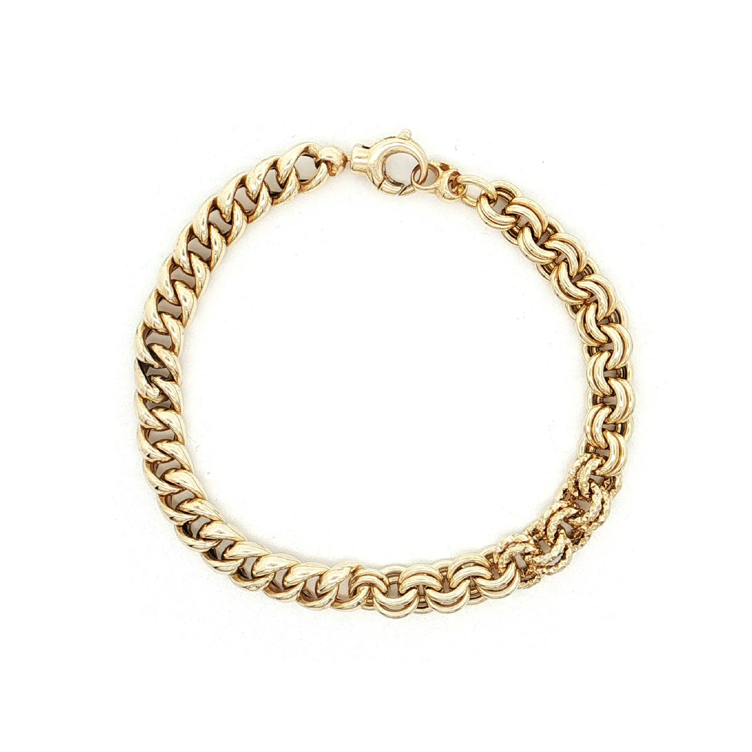 Armband Gelbgold hohl