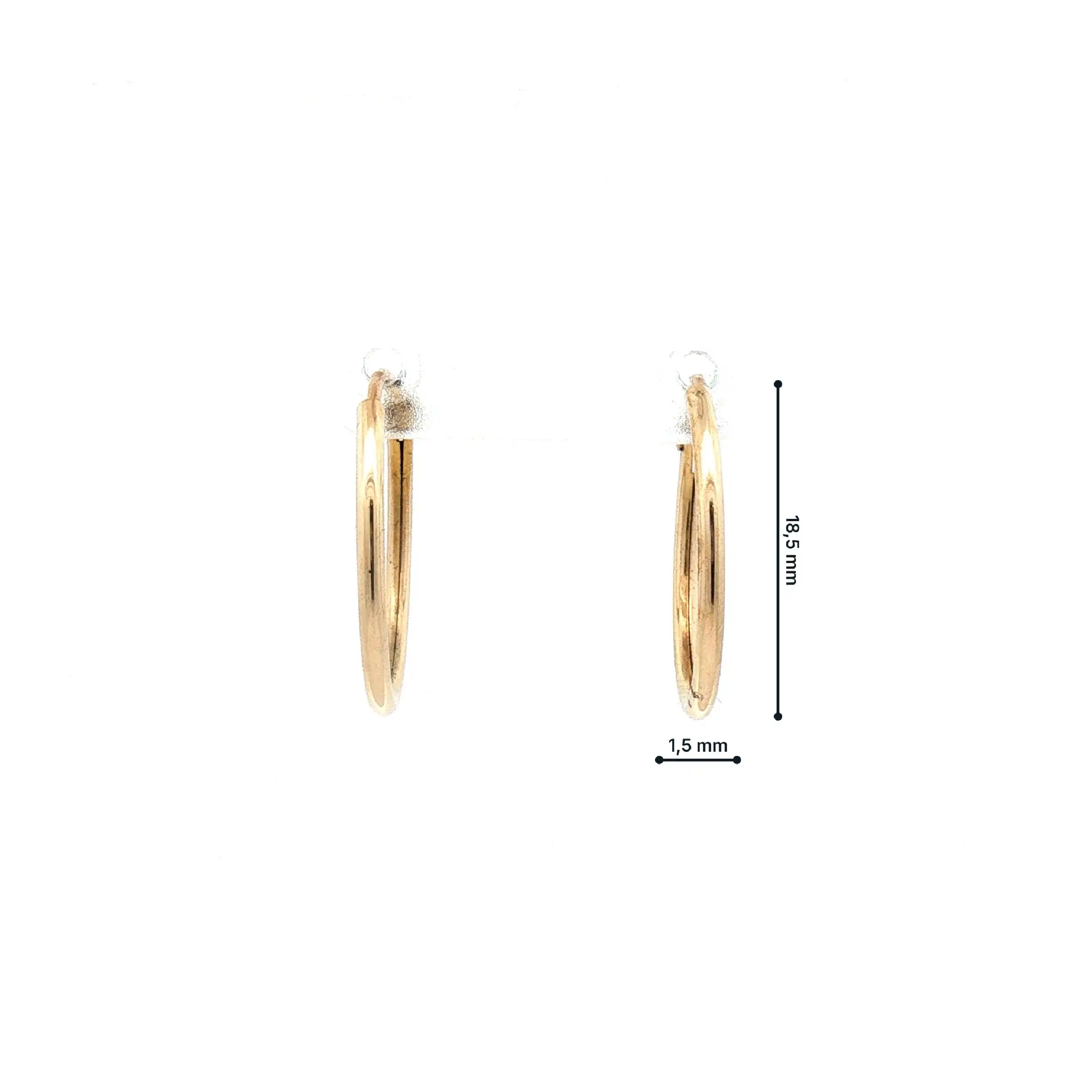 Creolen Gelbgold Creolen Gelbgold