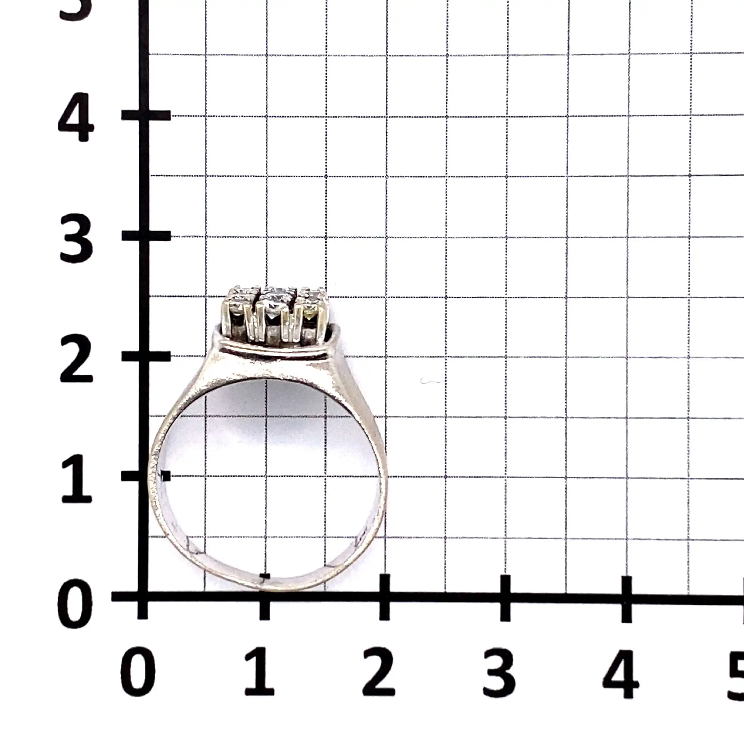 Ring Weißgold mit Brillanten Ring Weißgold mit Brillanten