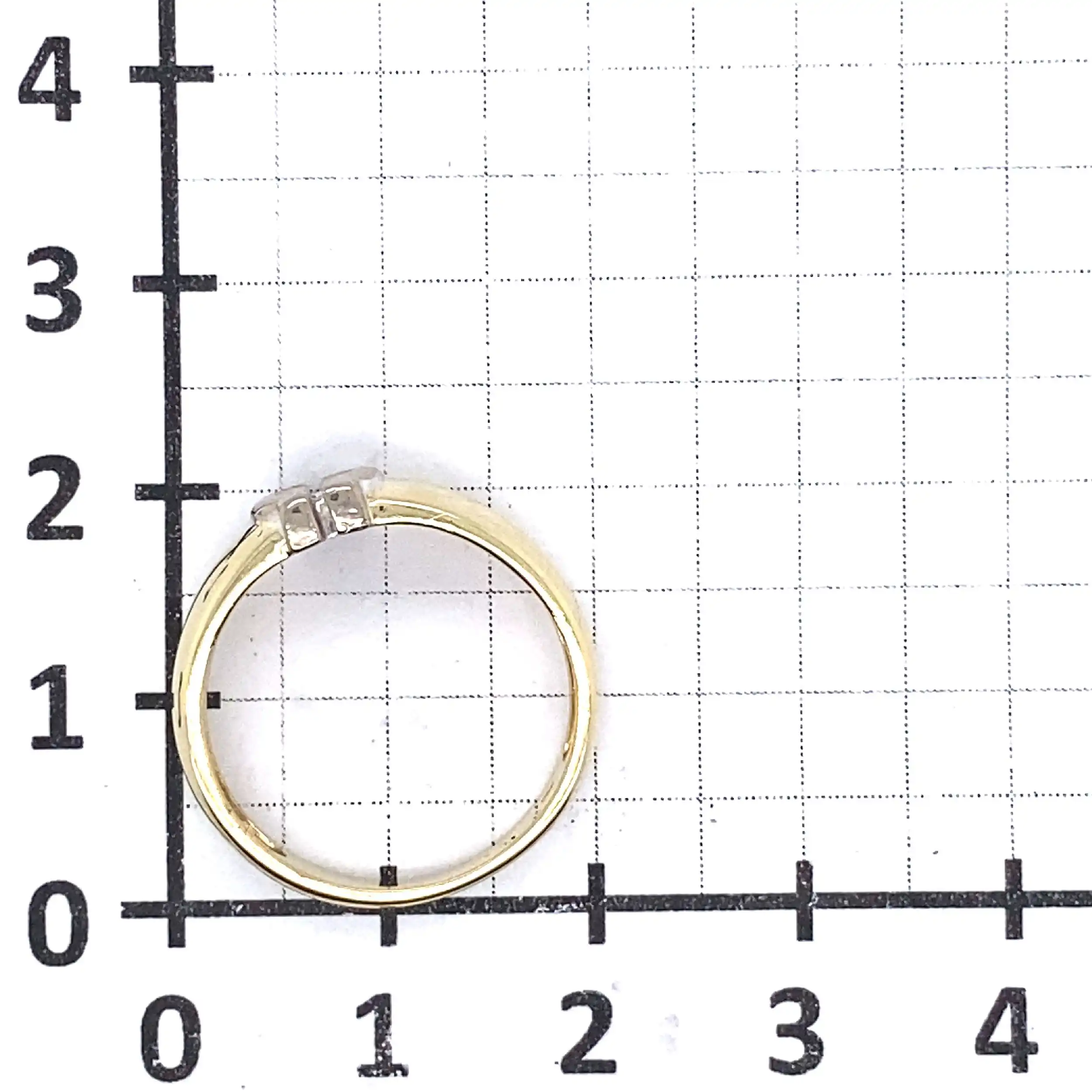 Ring Gelbgold mit Brillant Ring Gelbgold mit Brillant