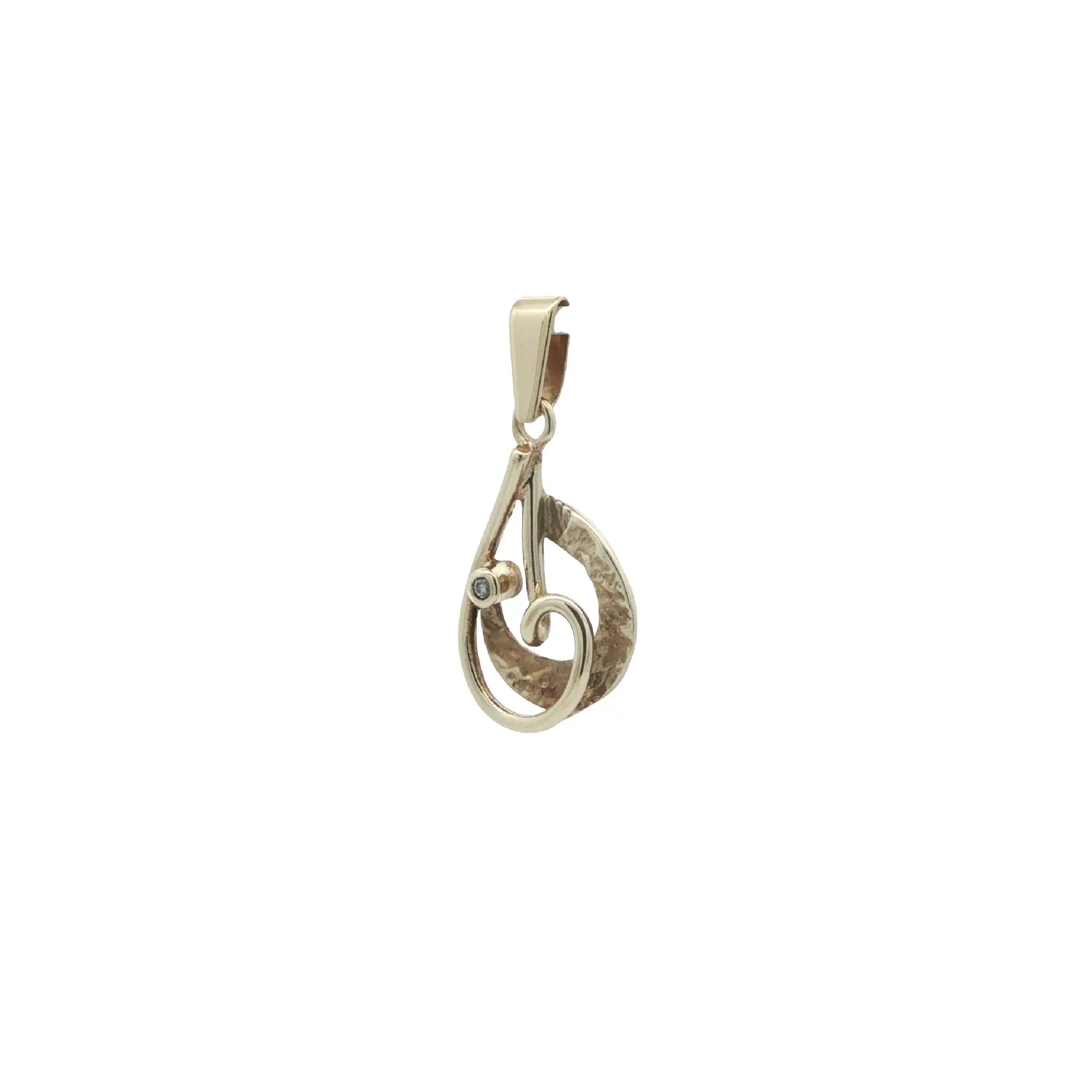 Anhänger Gelbgold mit Zirkonia Anhänger Gelbgold mit Zirkonia