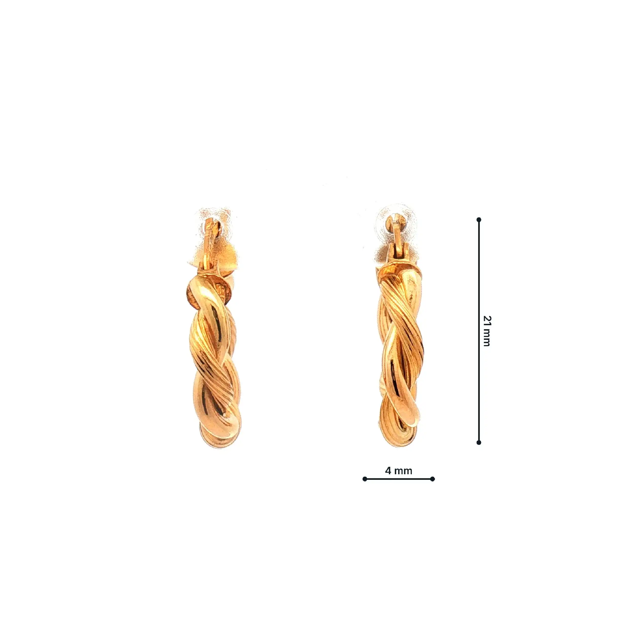 Creolen Gelbgold Creolen Gelbgold