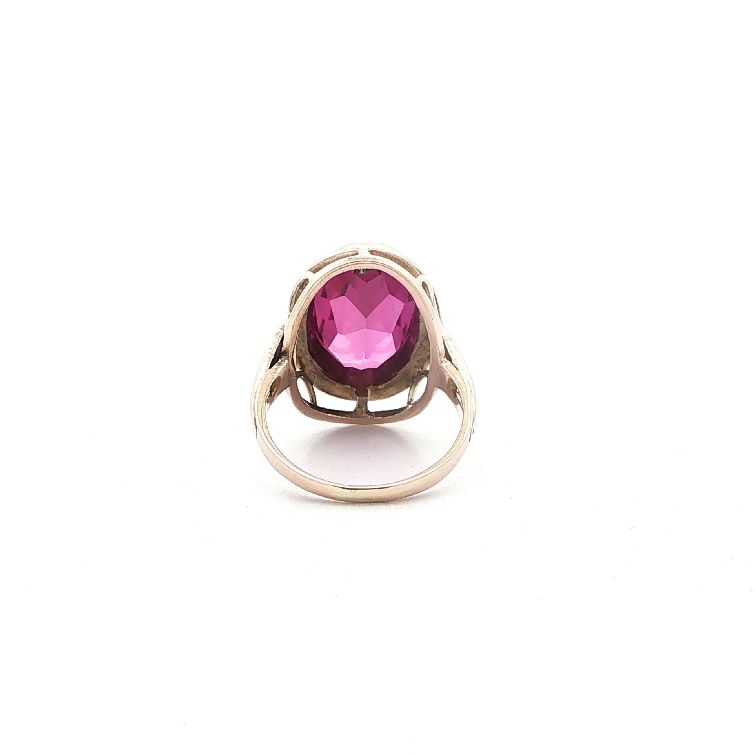 Ring Roségold mit pinkem Korund Ring Roségold mit pinkem Korund