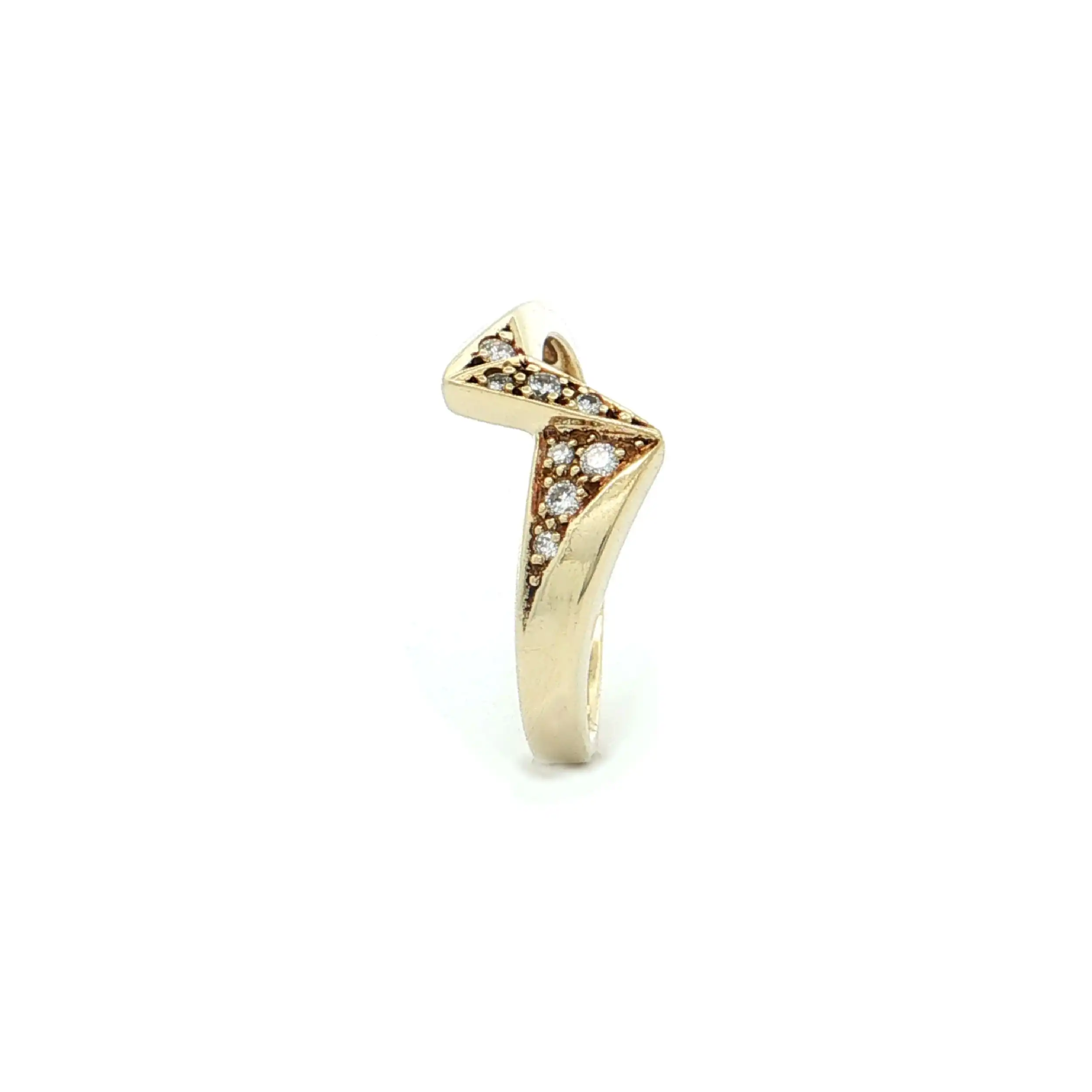 Ring Gelbgold mit Brillanten Ring Gelbgold mit Brillanten