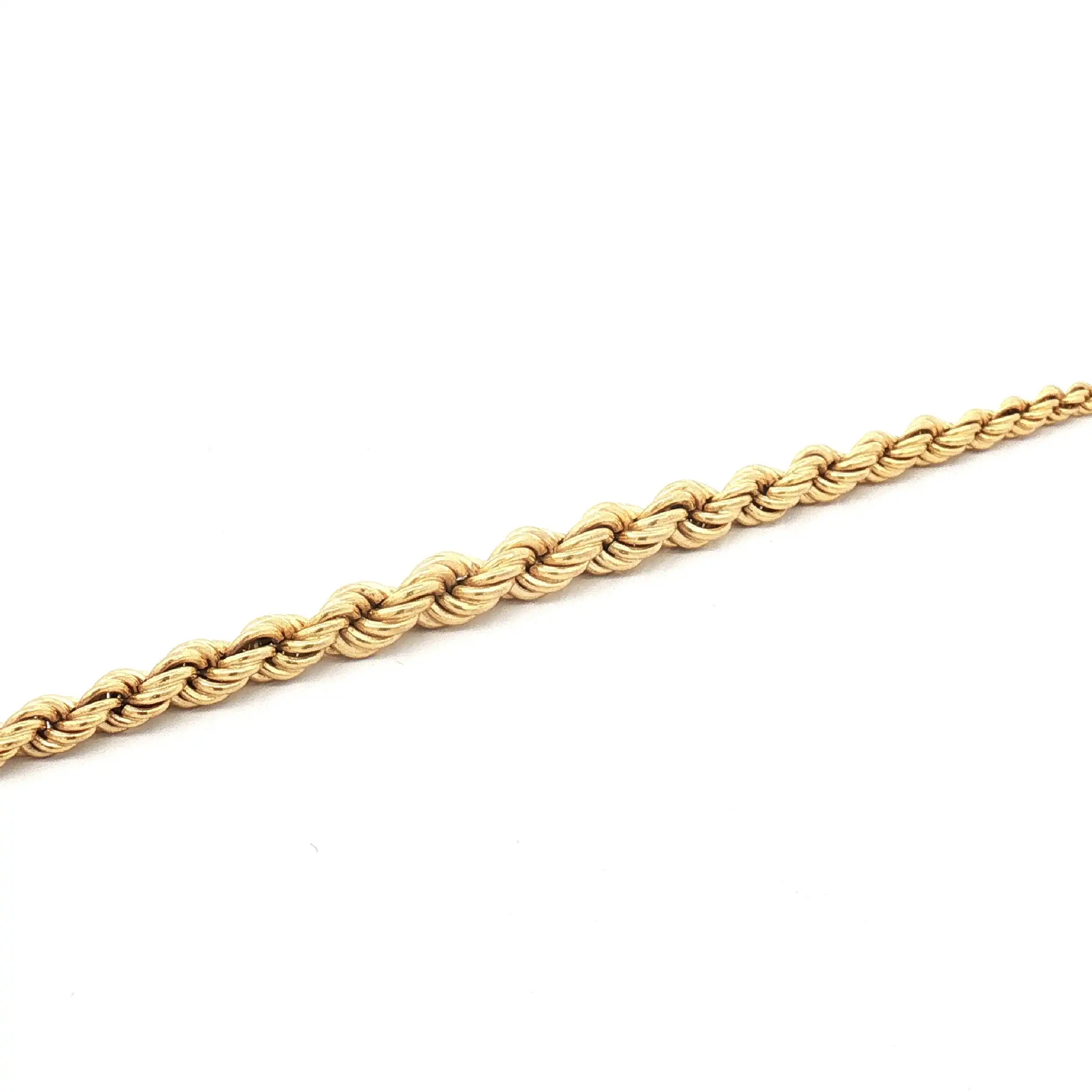 Kordelarmband Gelbgold