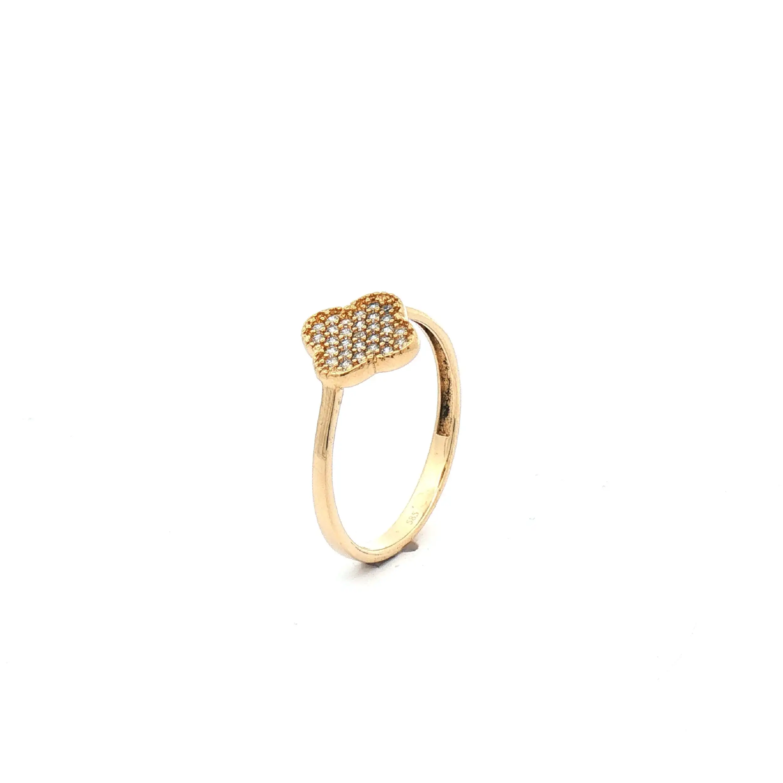 Ring Gelbgold mit Zirkonia