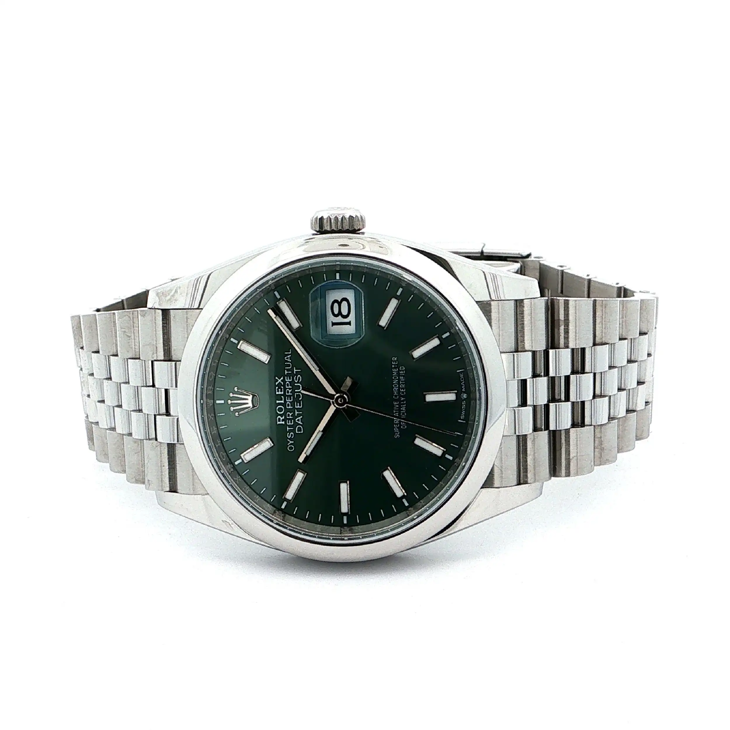 Herrenuhr Rolex Datejust 36 Mint Full Set aus 2024 Herrenuhr Rolex Datejust 36 Mint Full Set aus 2024