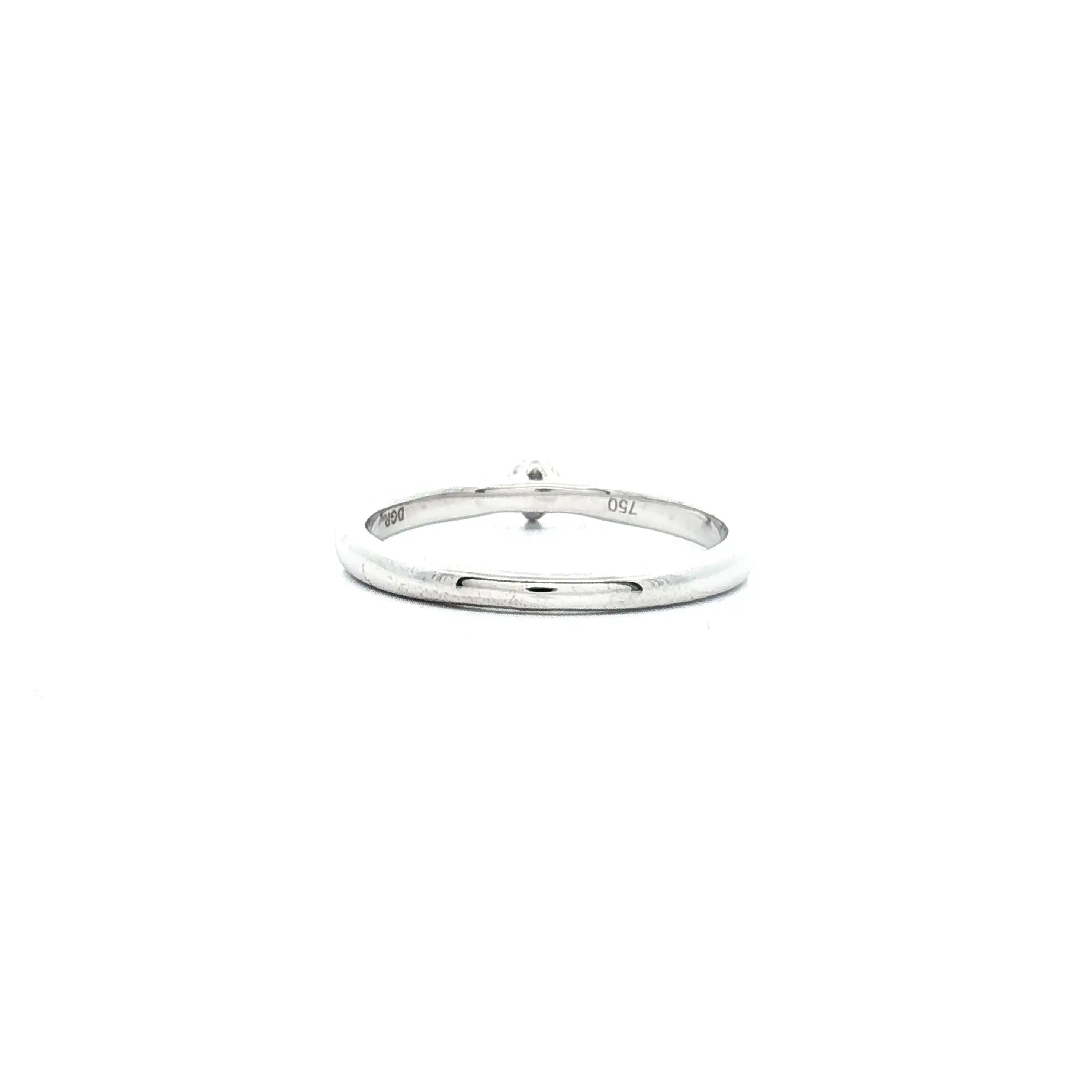 Solitärring Weißgold mit Brillant Solitär Solitärring Weißgold mit Brillant Solitär