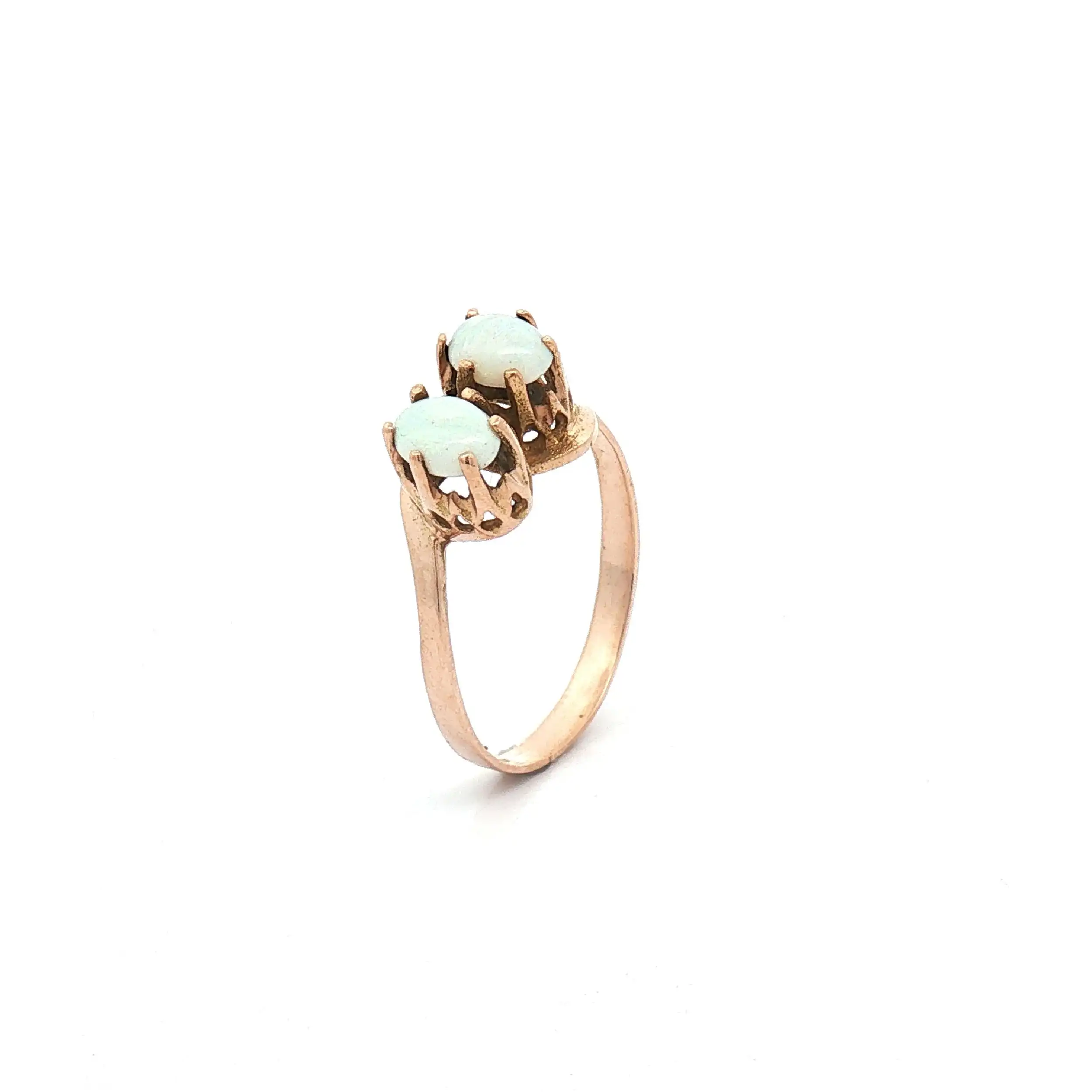 Ring Gelbgold mit Opalen Ring Gelbgold mit Opalen