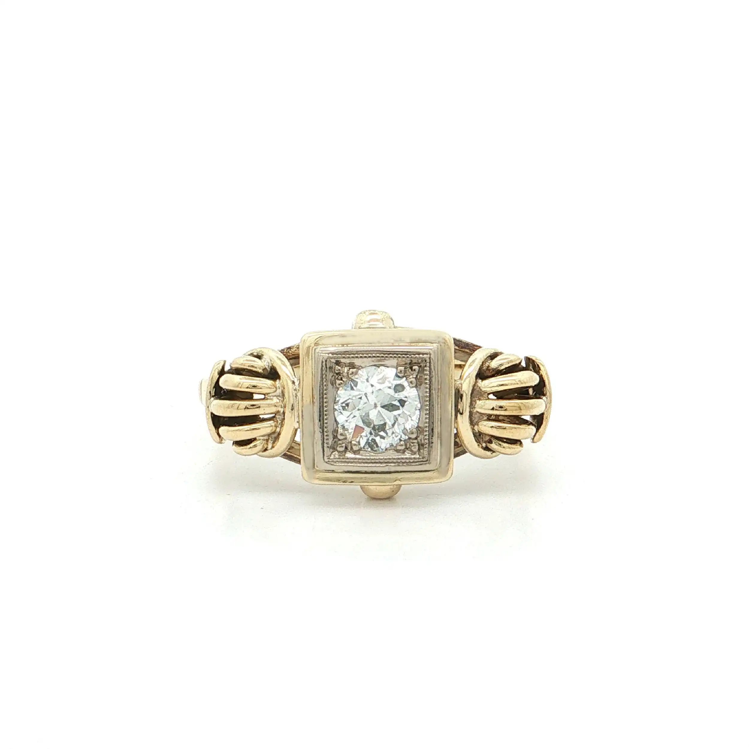 Ring Gelbgold mit Brillant