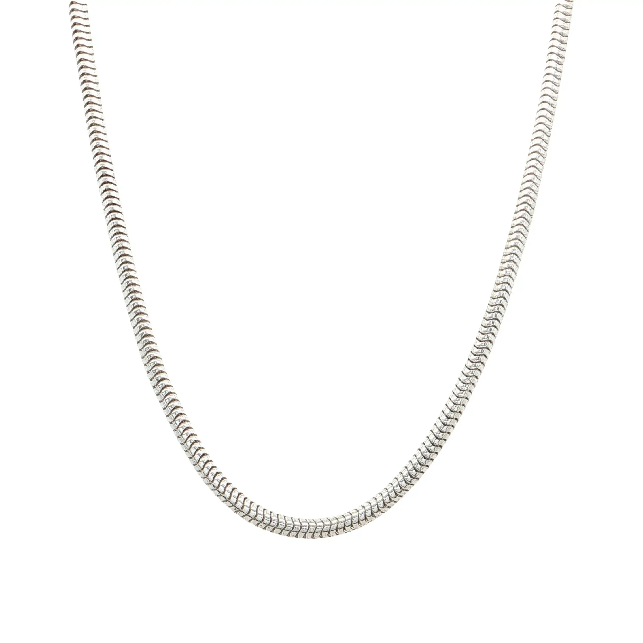 Schlangenkette Silber