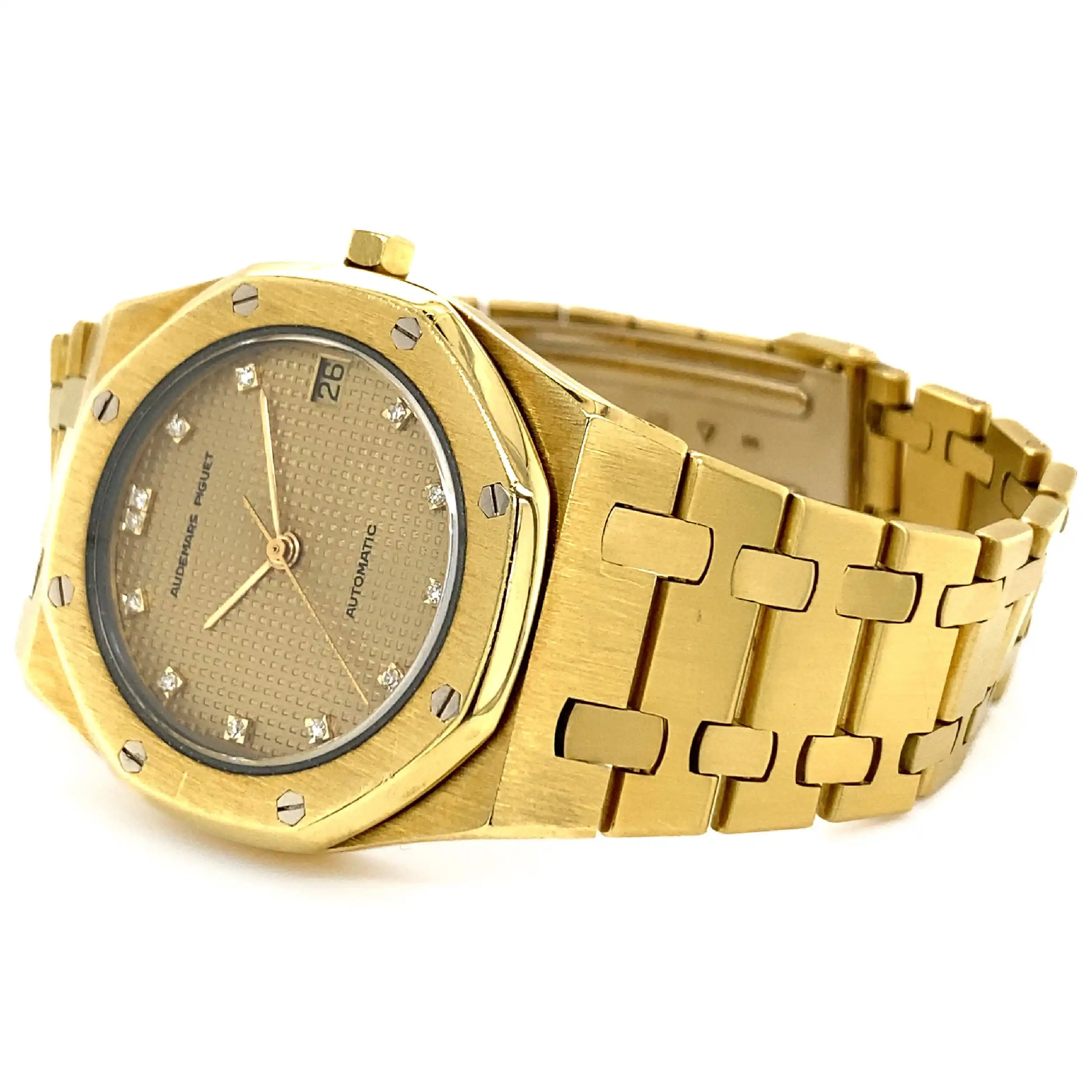 Herrenuhr Audemars Piguet Royal mit Diamant Indexen B-Serie Herrenuhr Audemars Piguet Royal mit Diamant Indexen B-Serie