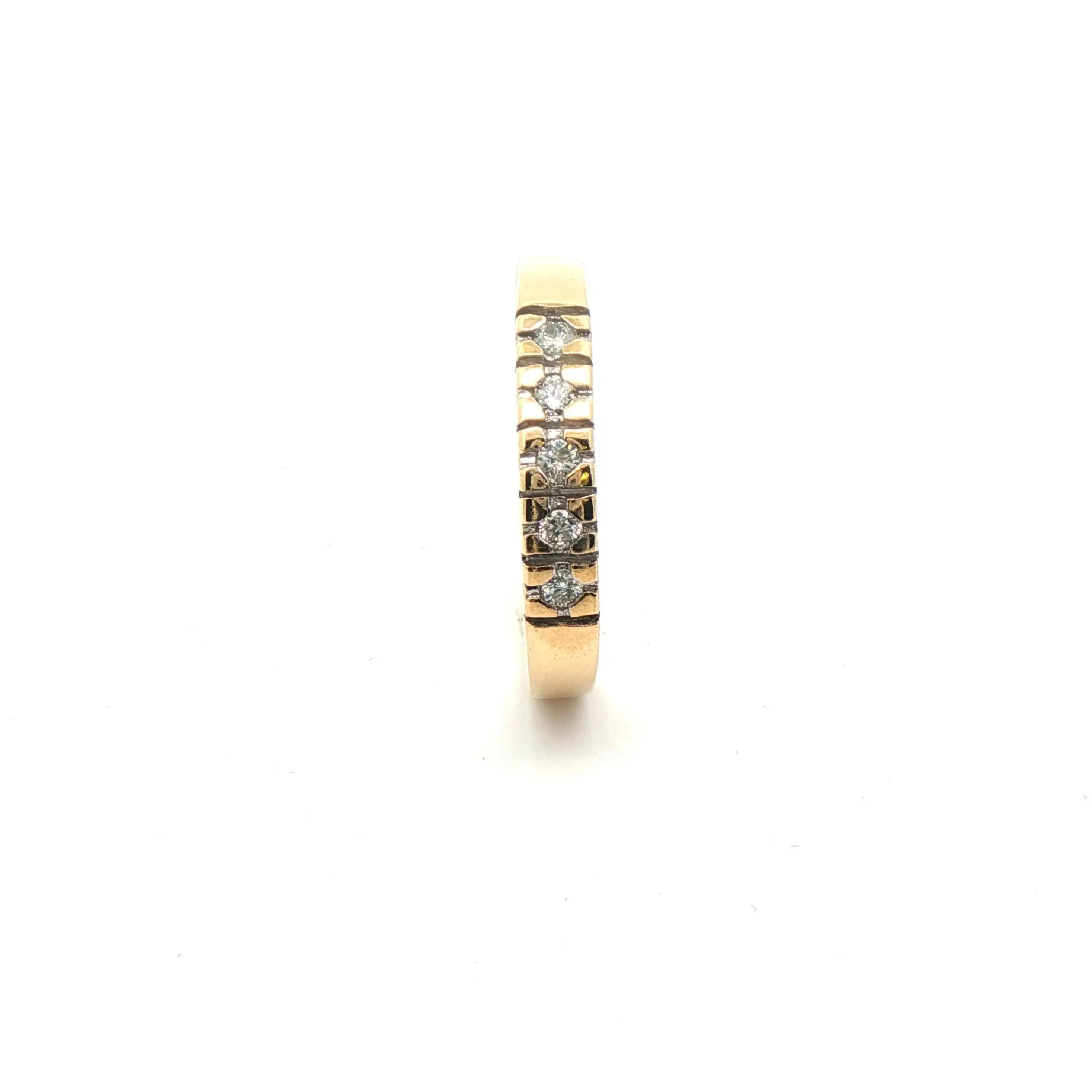 Ring Gelbgold mit Brillanten Ring Gelbgold mit Brillanten