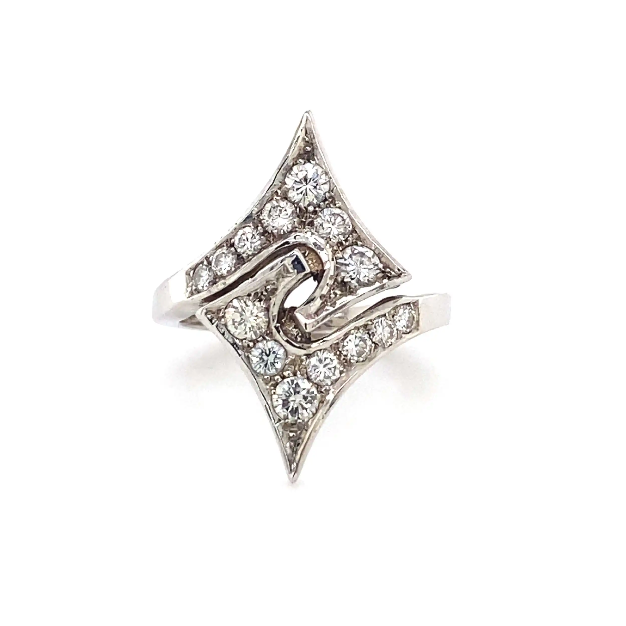 Ring Weißgold mit Brillanten