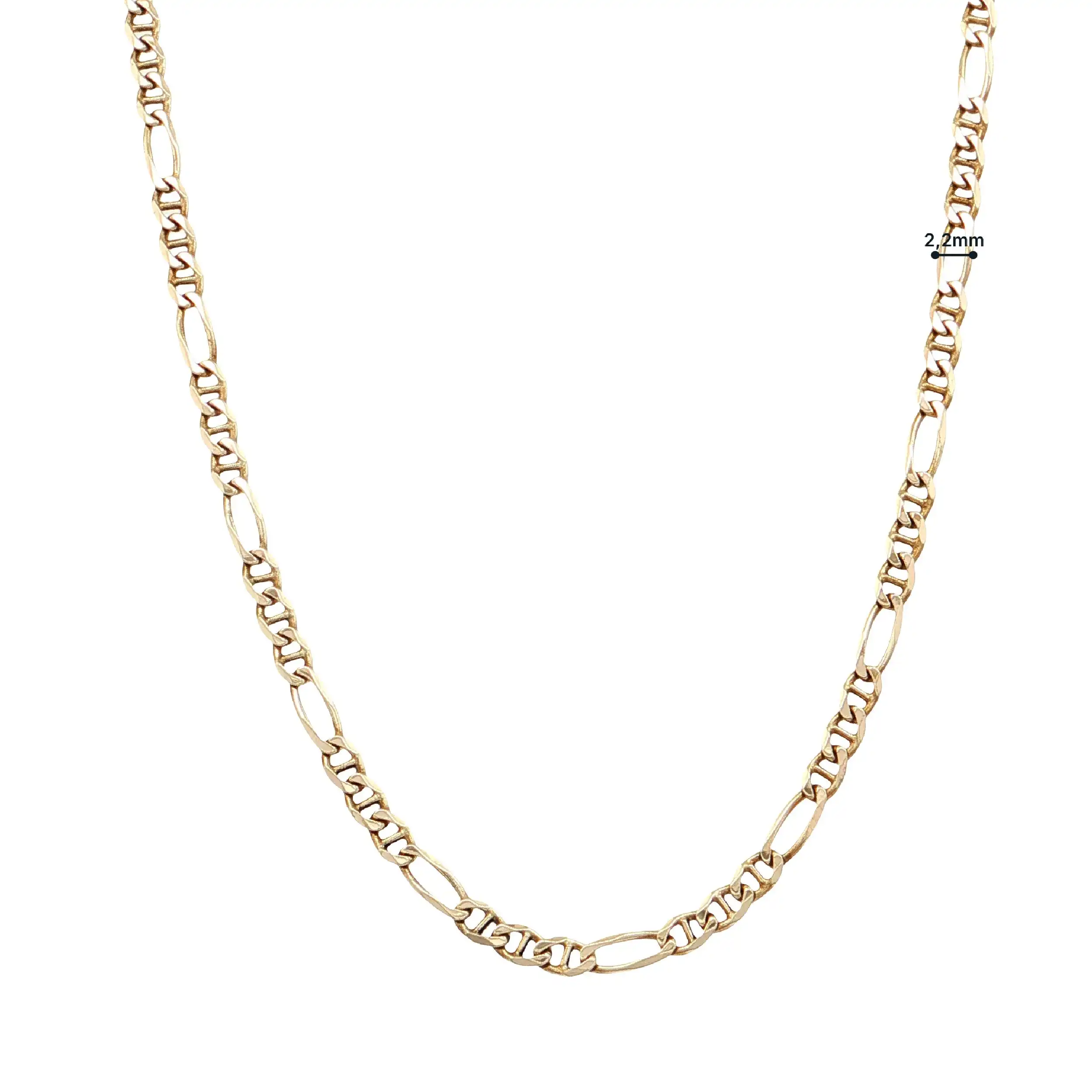 Figarokette Gelbgold Figarokette Gelbgold