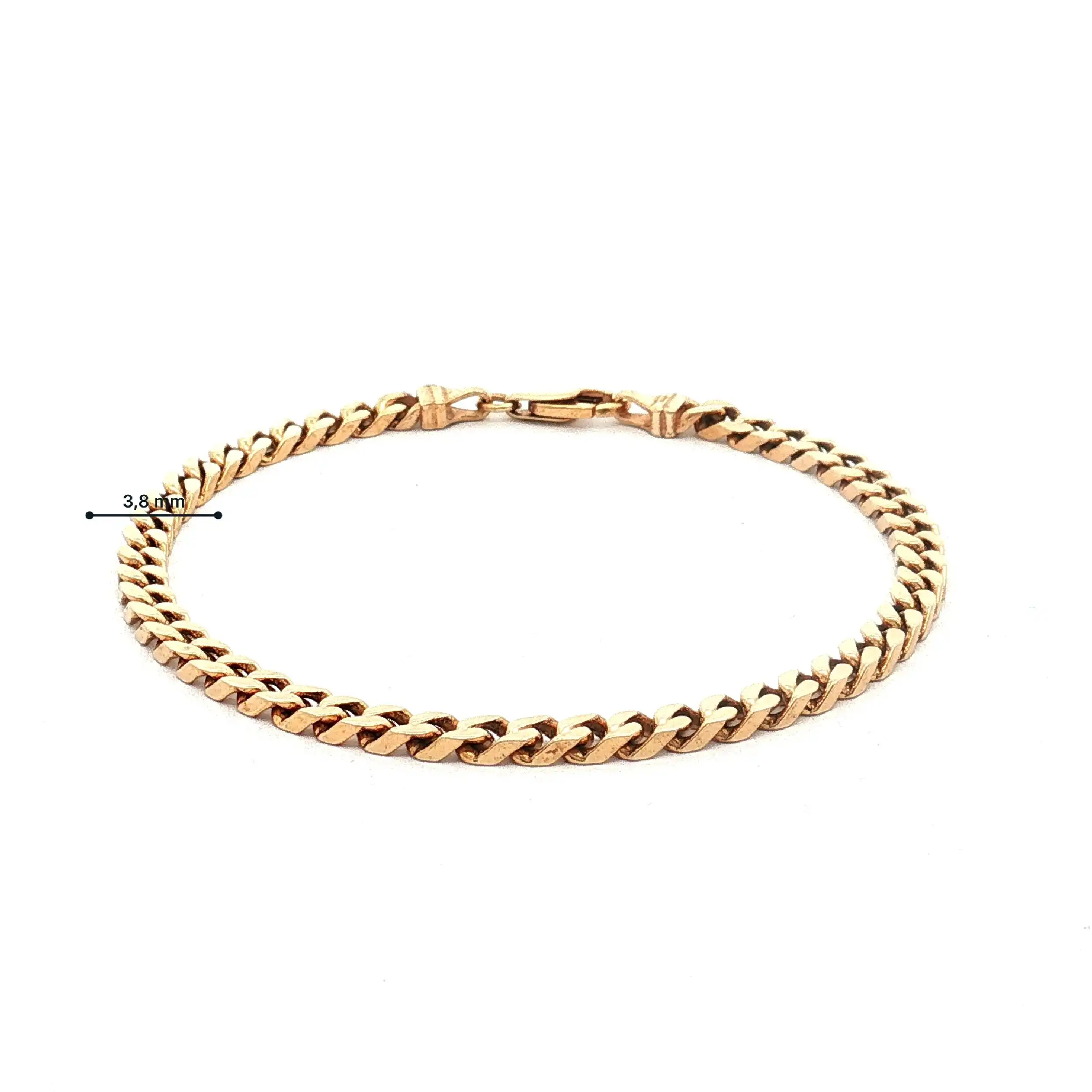 Panzerarmband Gelbgold